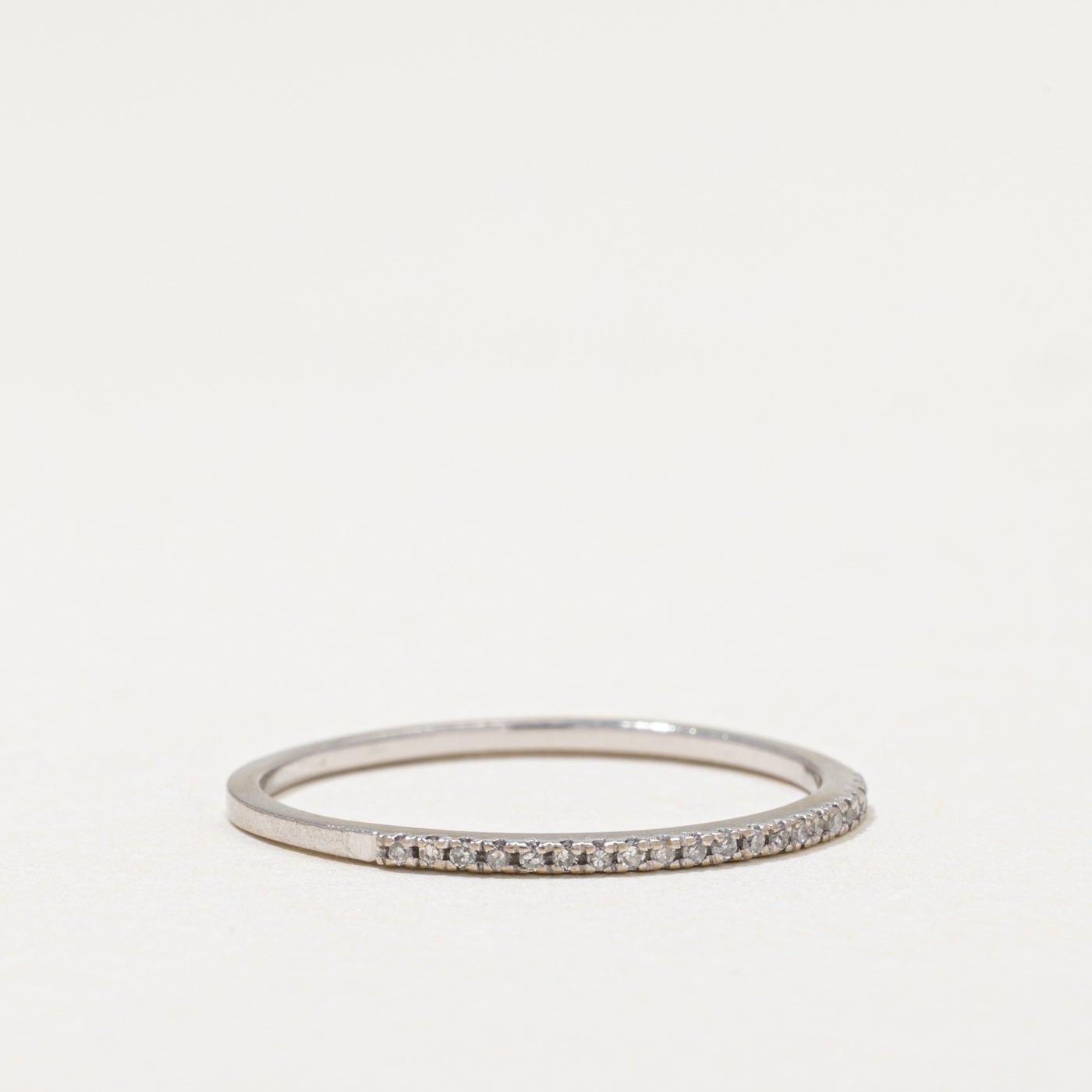 Semi Eternity Diamond Thin Band | 0.05ctw | SZ 8.5