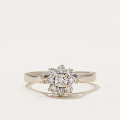 Diamond Petal Ring | 0.50ctw | SZ 8.25