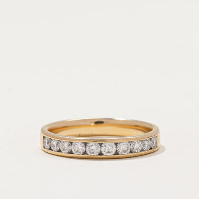 Semi Eternity Channel Set Diamond Band | 0.45ctw | SZ 7