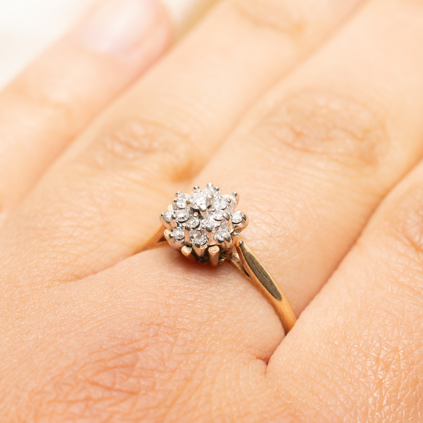 Diamond Cluster Ring | 0.25ctw | SZ 7.25