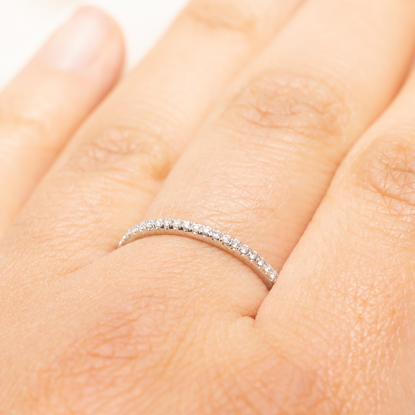 Semi Eternity Diamond Band | 0.14ctw | SZ 8
