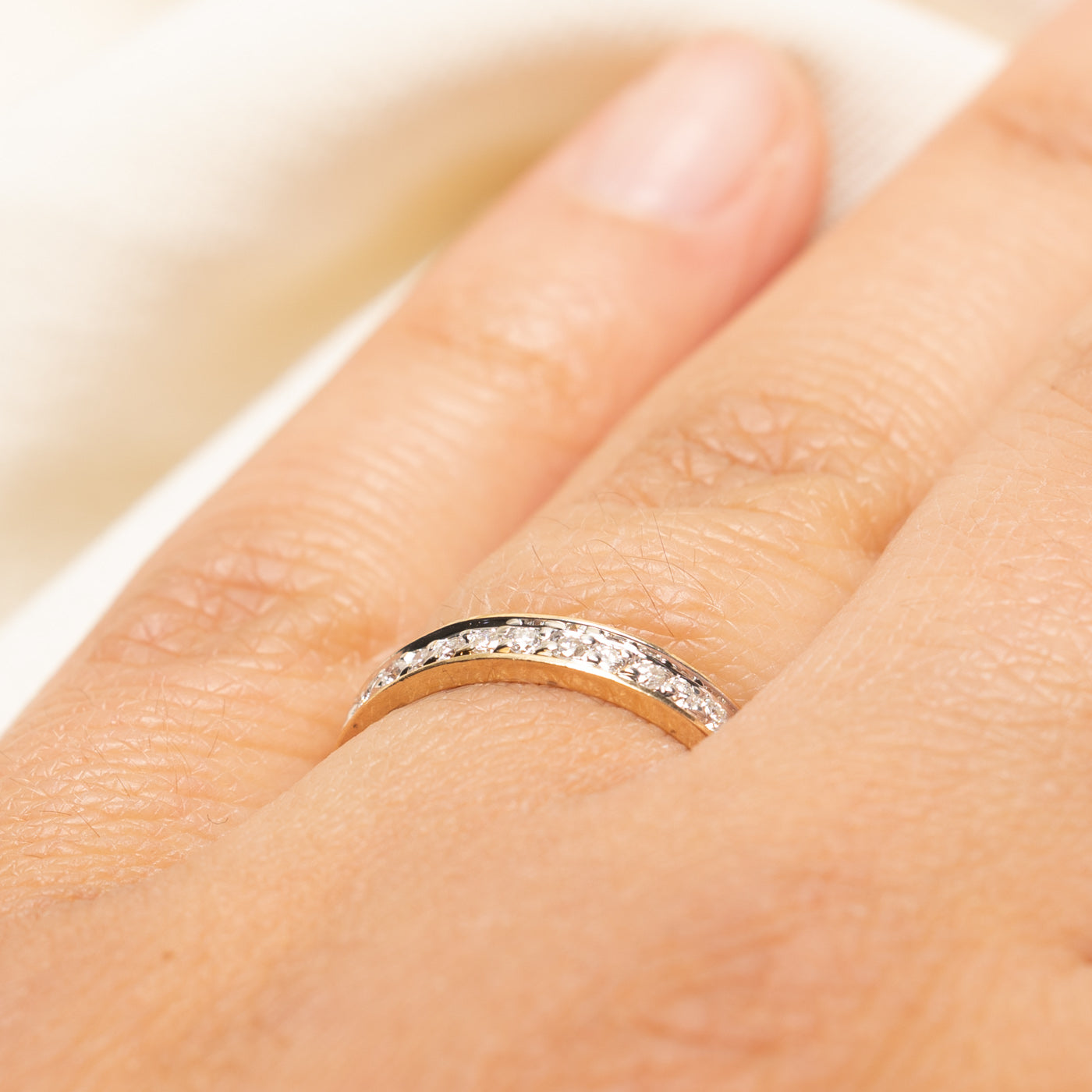 Semi Eternity Diamond Band | 0.14ctw | SZ 6.25