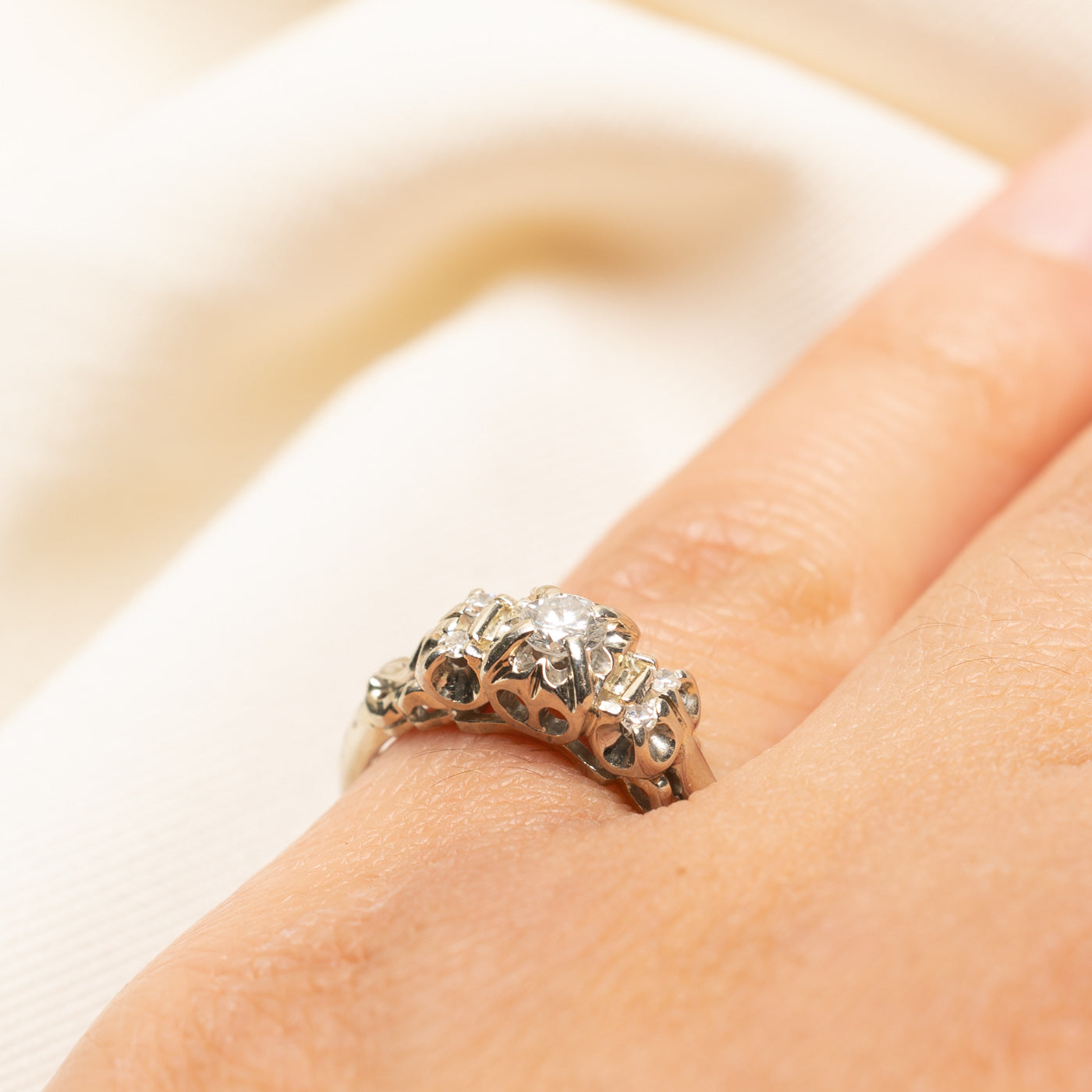Vintage Diamond Ring | 0.28ctw | SZ 5.5