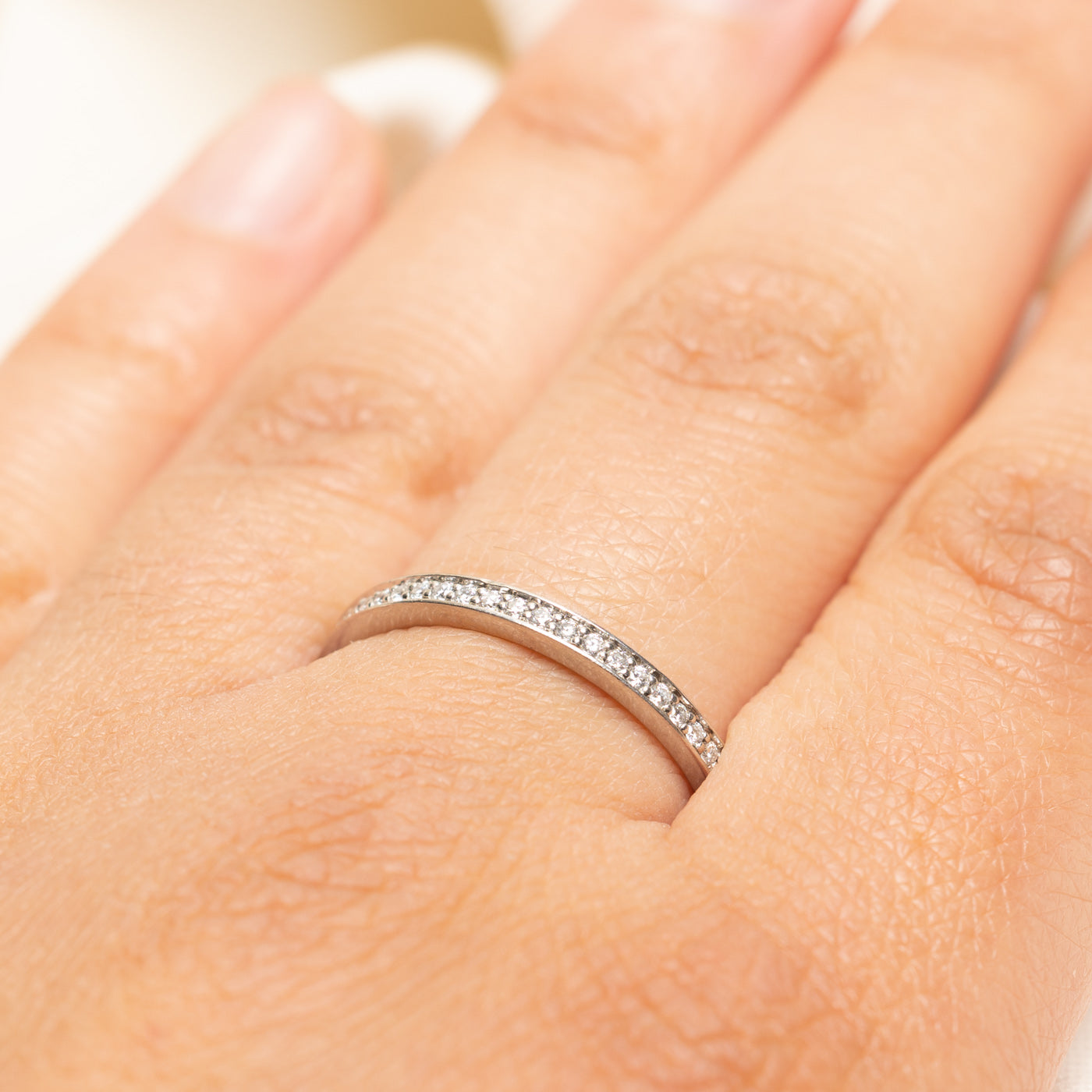 Semi Eternity Diamond Band | 0.16ctw | SZ 9