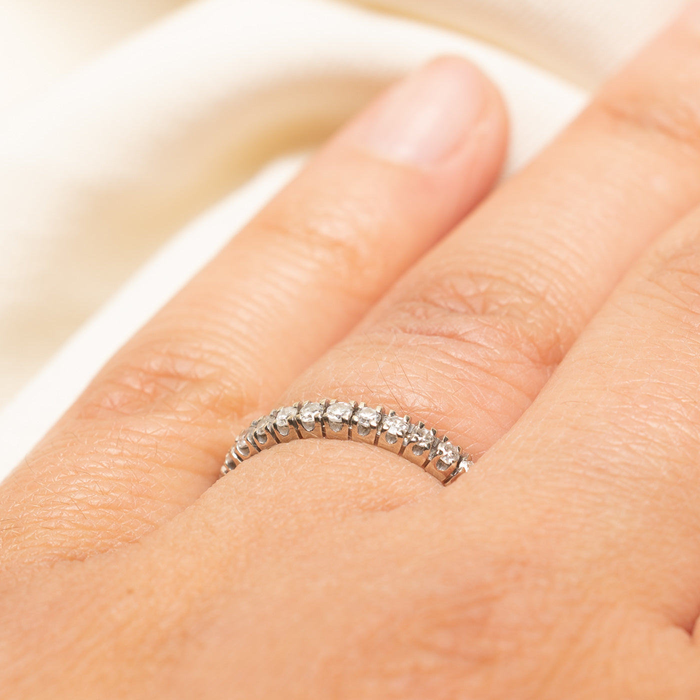 Semi Eternity Diamond Band | 0.30ctw | SZ 6.75