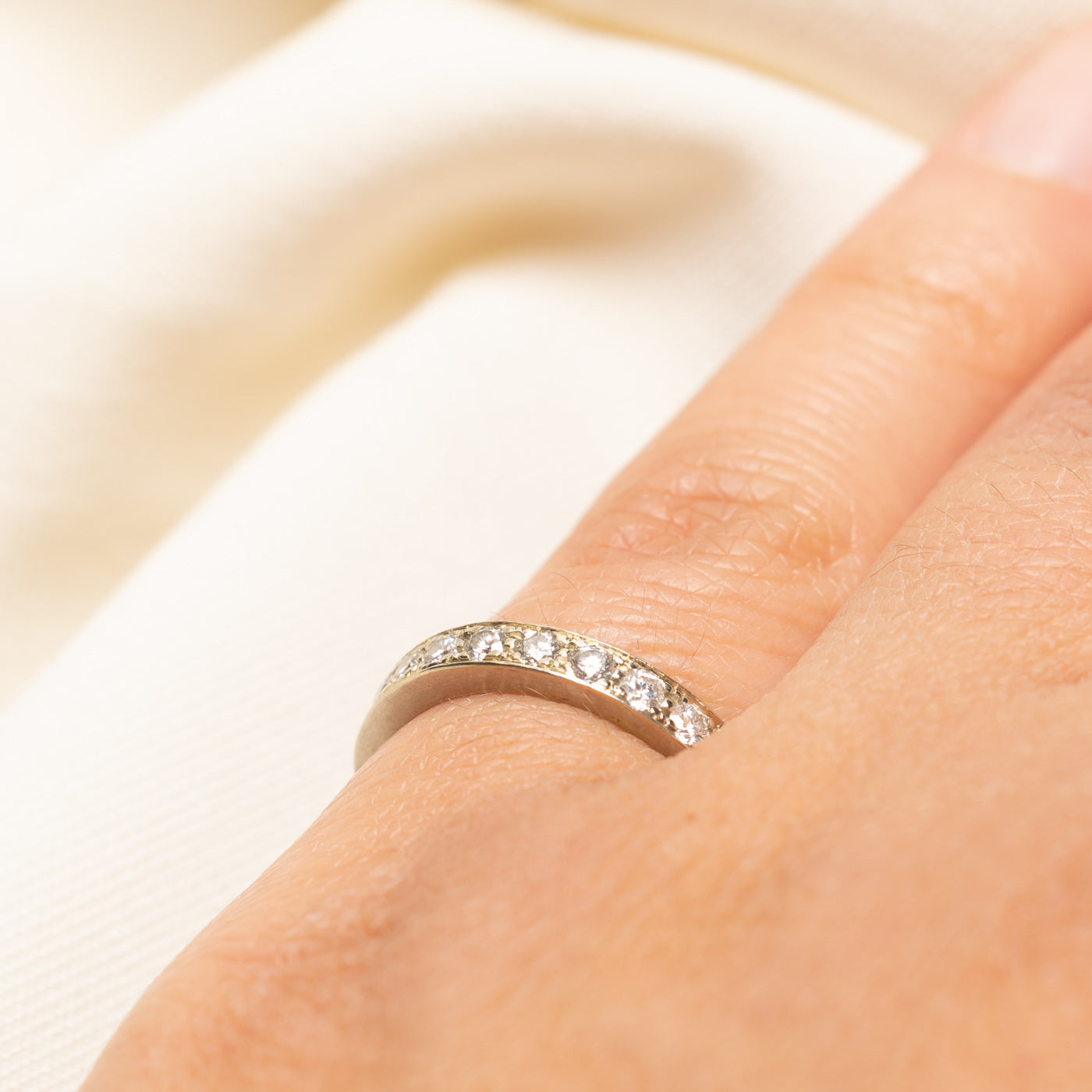 Semi Eternity Diamond Band | 0.46ctw | SZ 5.25