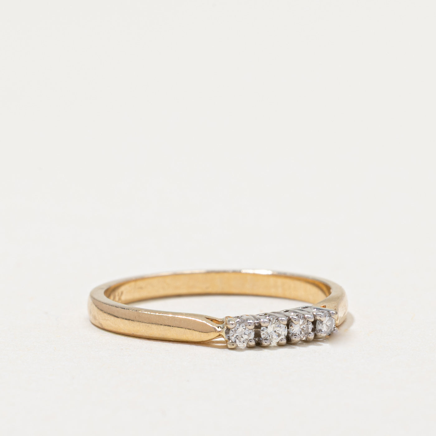 Four Stone Diamond Ring | 0.08ctw | SZ 5