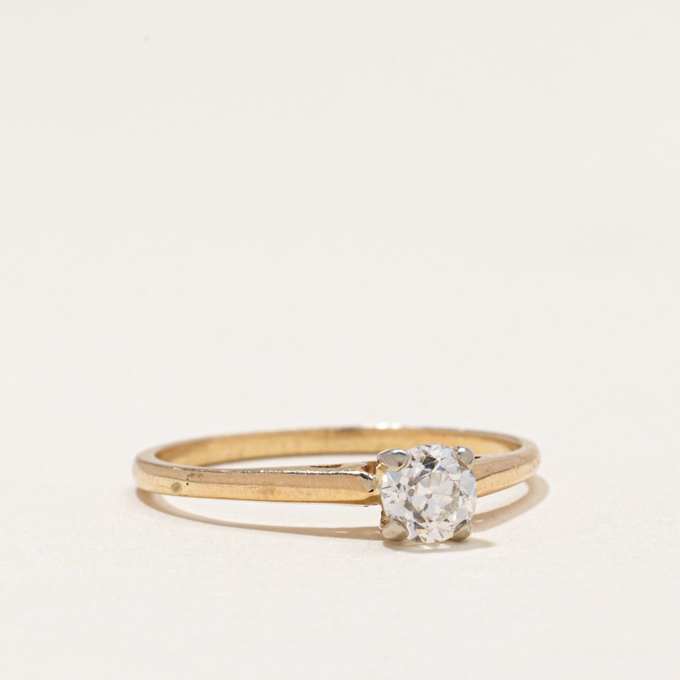 Solitaire Diamond Ring | 0.43ct | SZ 8