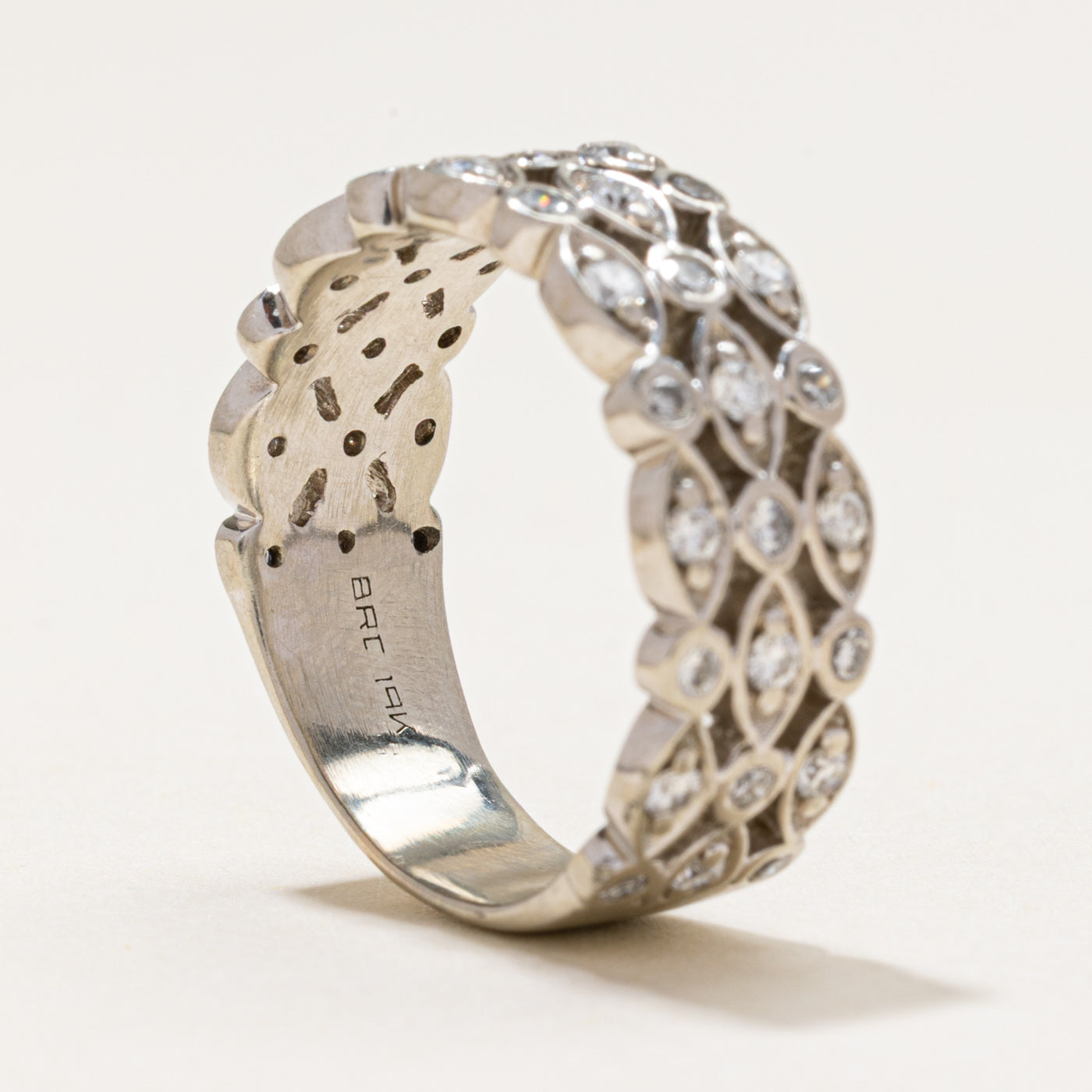 Multi Row Diamond Band | 0.55ctw | SZ 8
