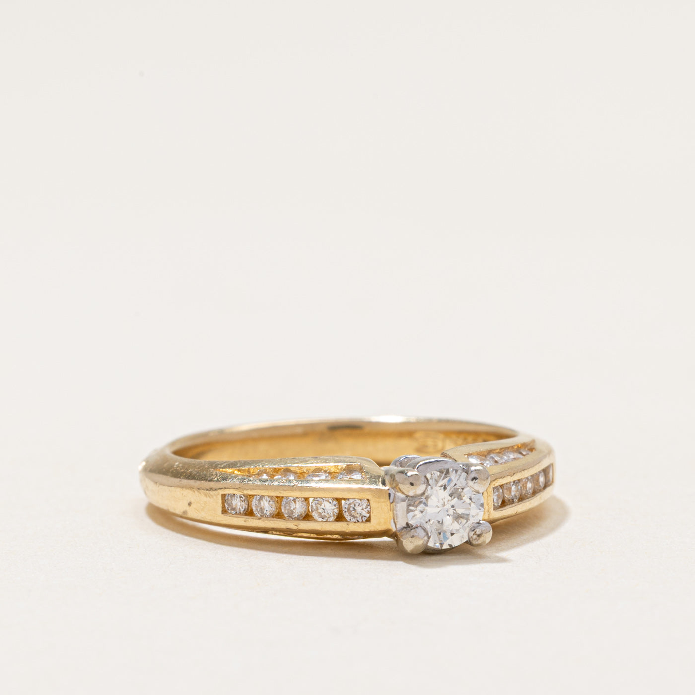 14k Diamond Accented Ring | 0.48ctw | SZ 6.5