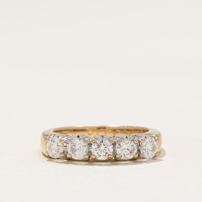 Five Stone Diamond Ring | 0.95ctw | SZ 6.75