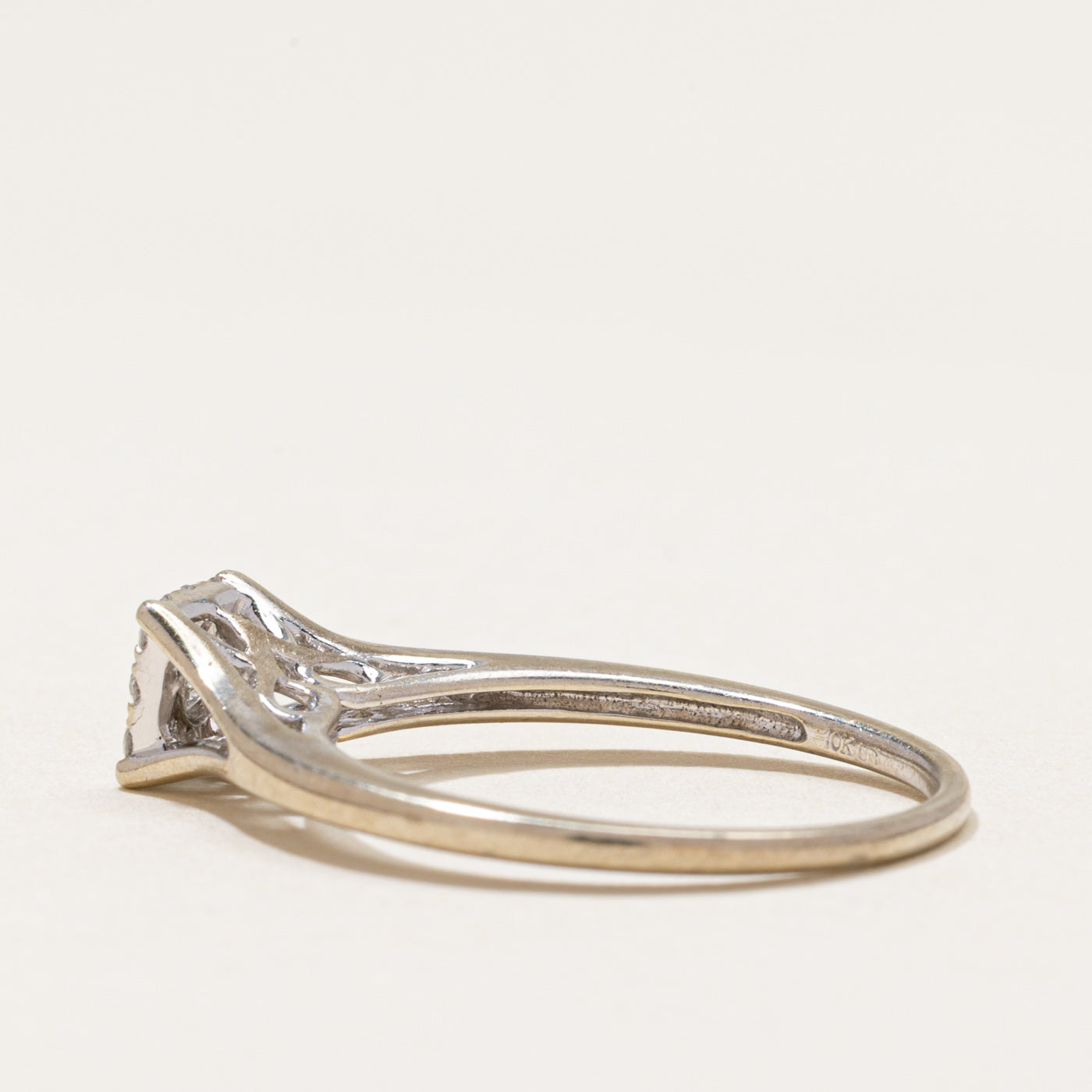 Illusion Set Diamond Cluster Ring | 0.25ctw | SZ 7.25