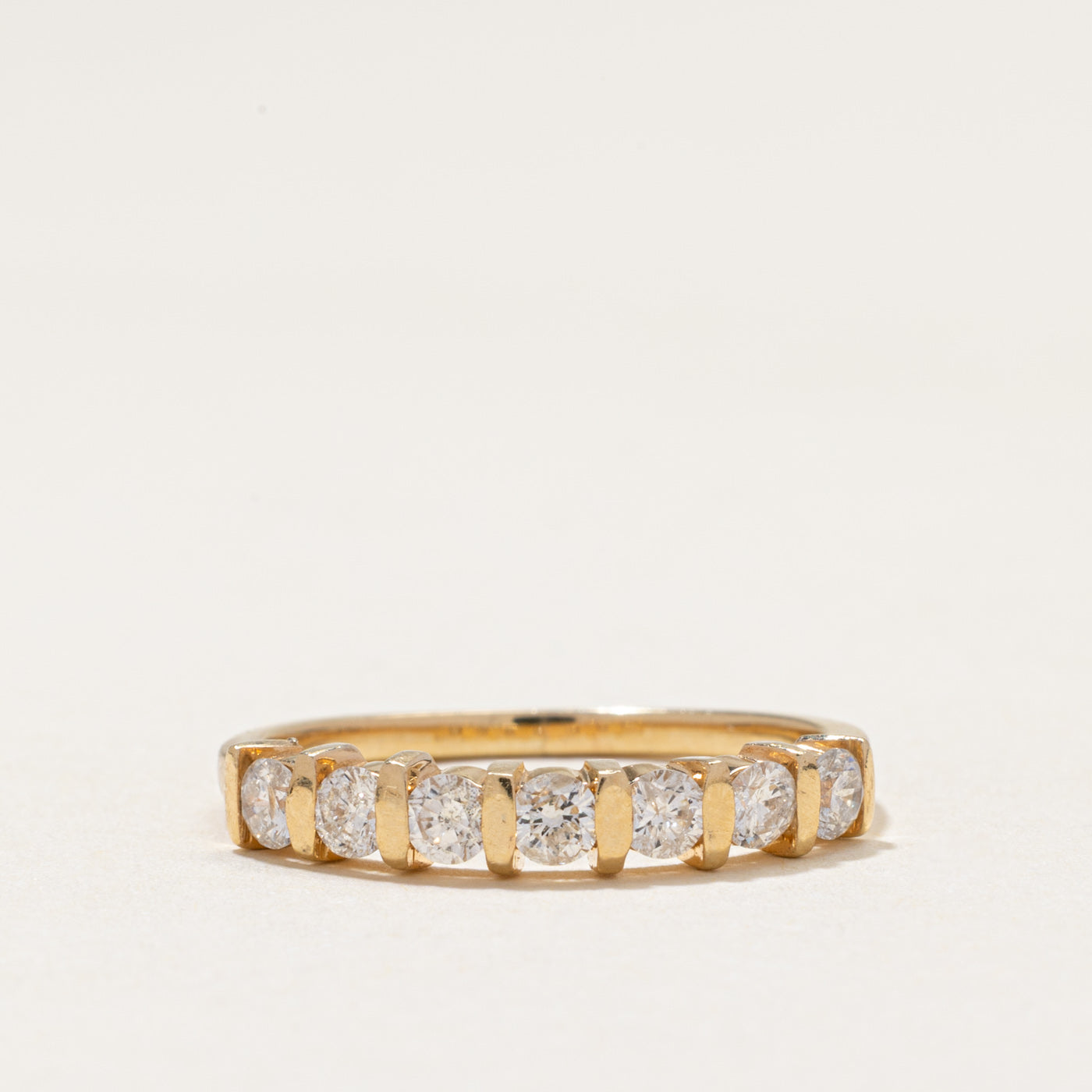 Semi Eternity Diamond Ring | 0.55ctw | SZ 7