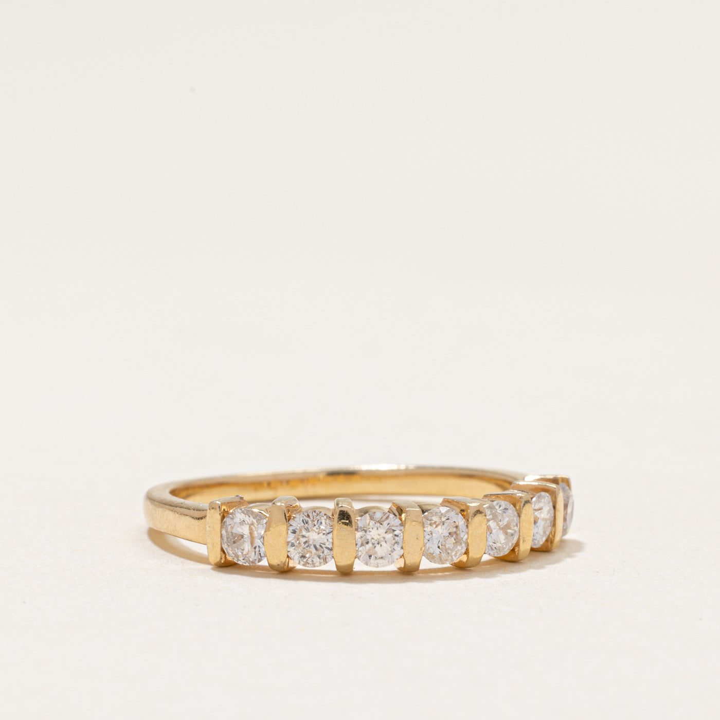 Semi Eternity Diamond Ring | 0.55ctw | SZ 7