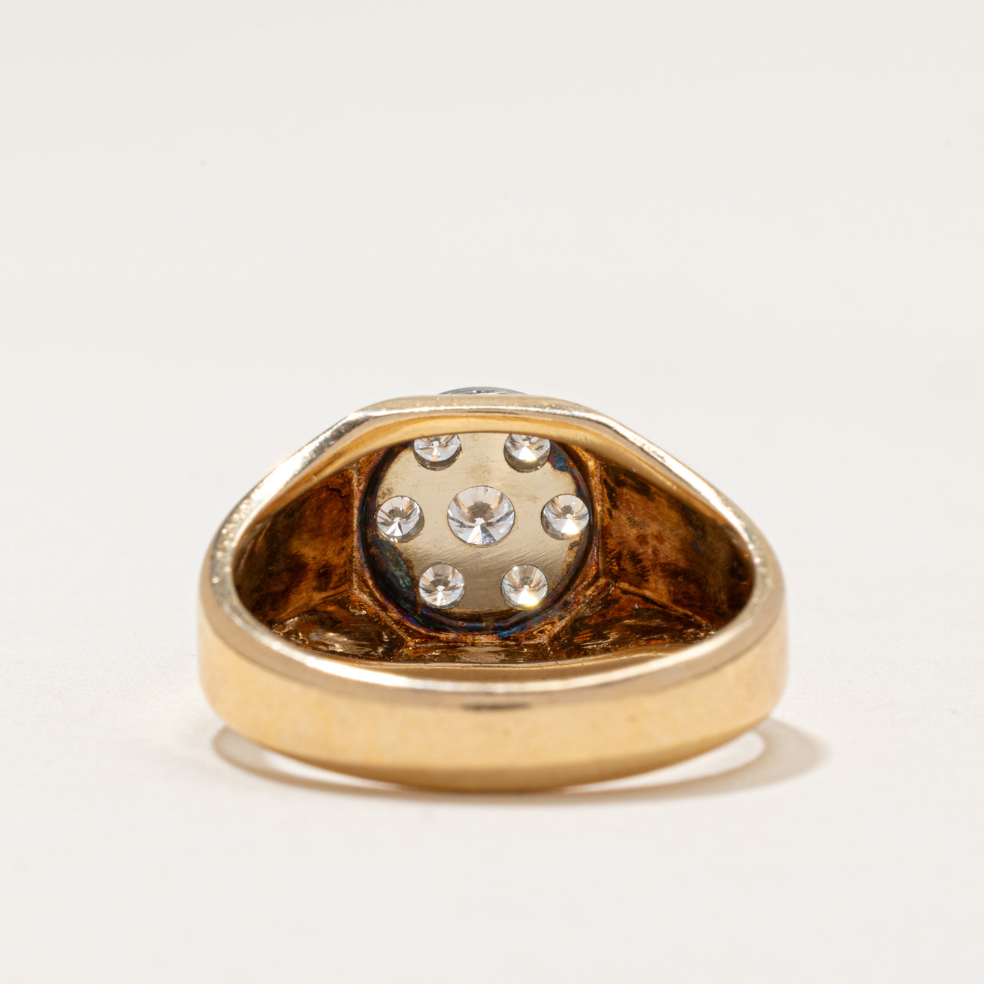 Diamond Round Cluster Ring | 0.55ctw | SZ 9.25
