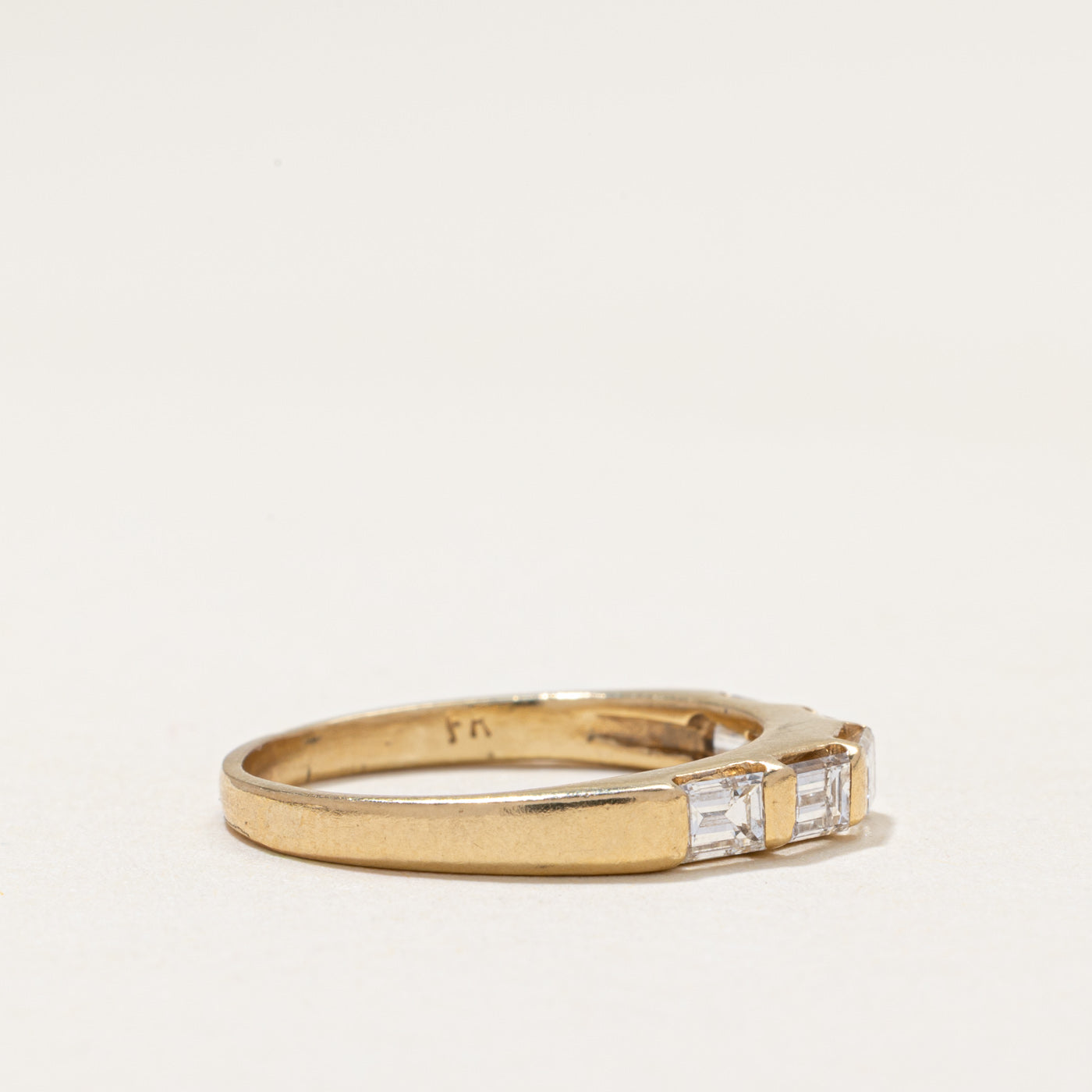 Five Stone Baguette Cut Diamond Band | 0.65ctw | SZ 7