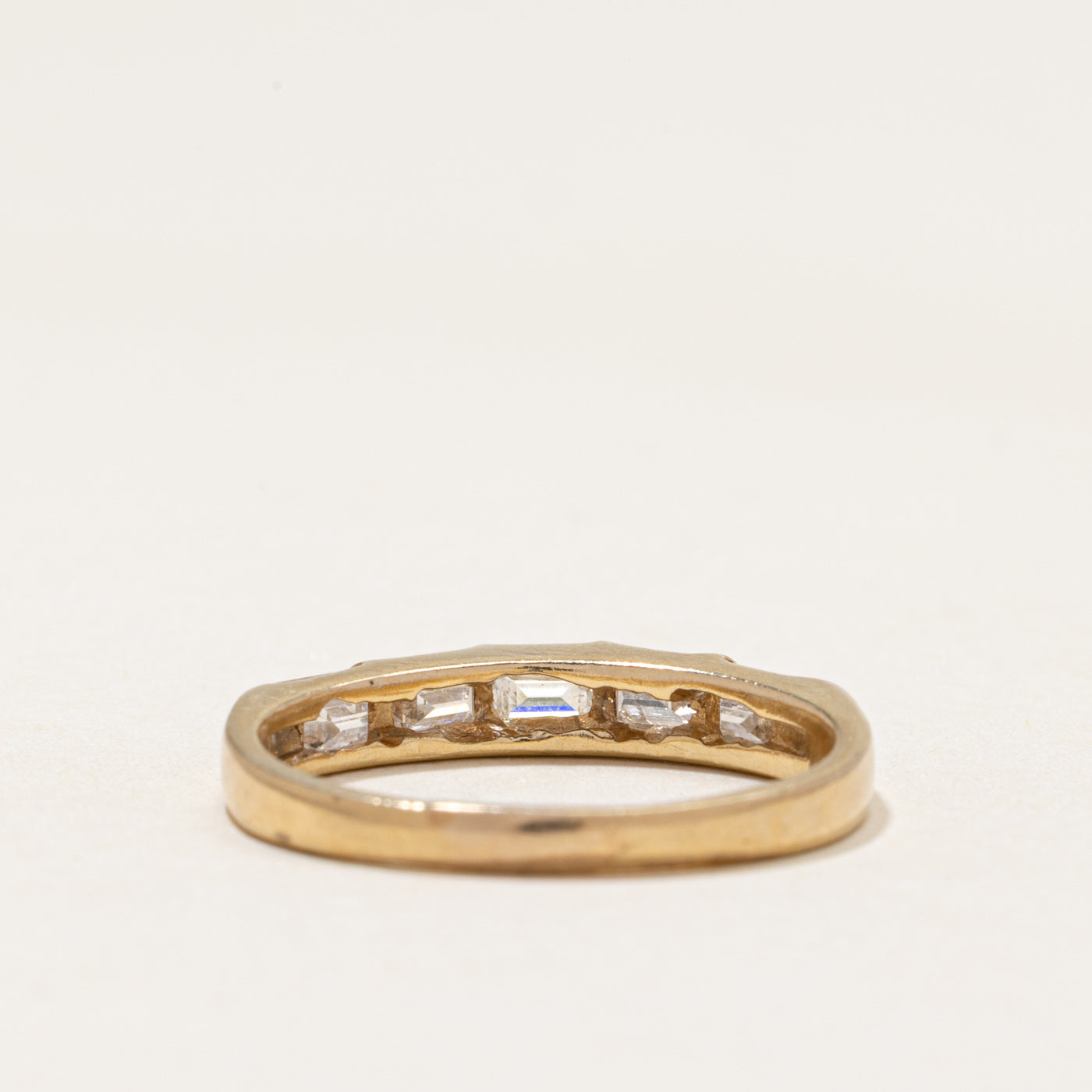 Five Stone Baguette Cut Diamond Band | 0.65ctw | SZ 7