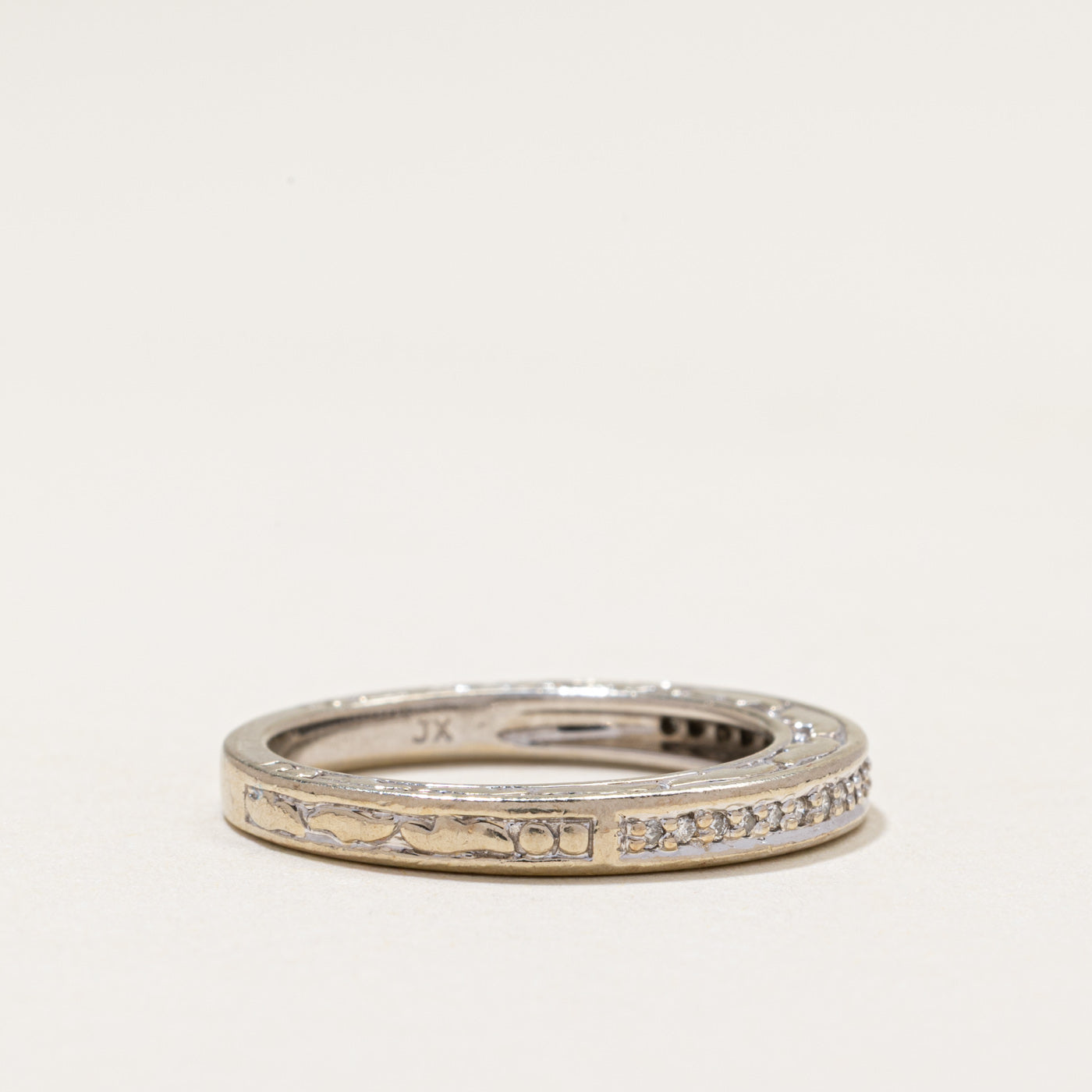 Semi Eternity Diamond Band | 0.10ctw | SZ 7.25