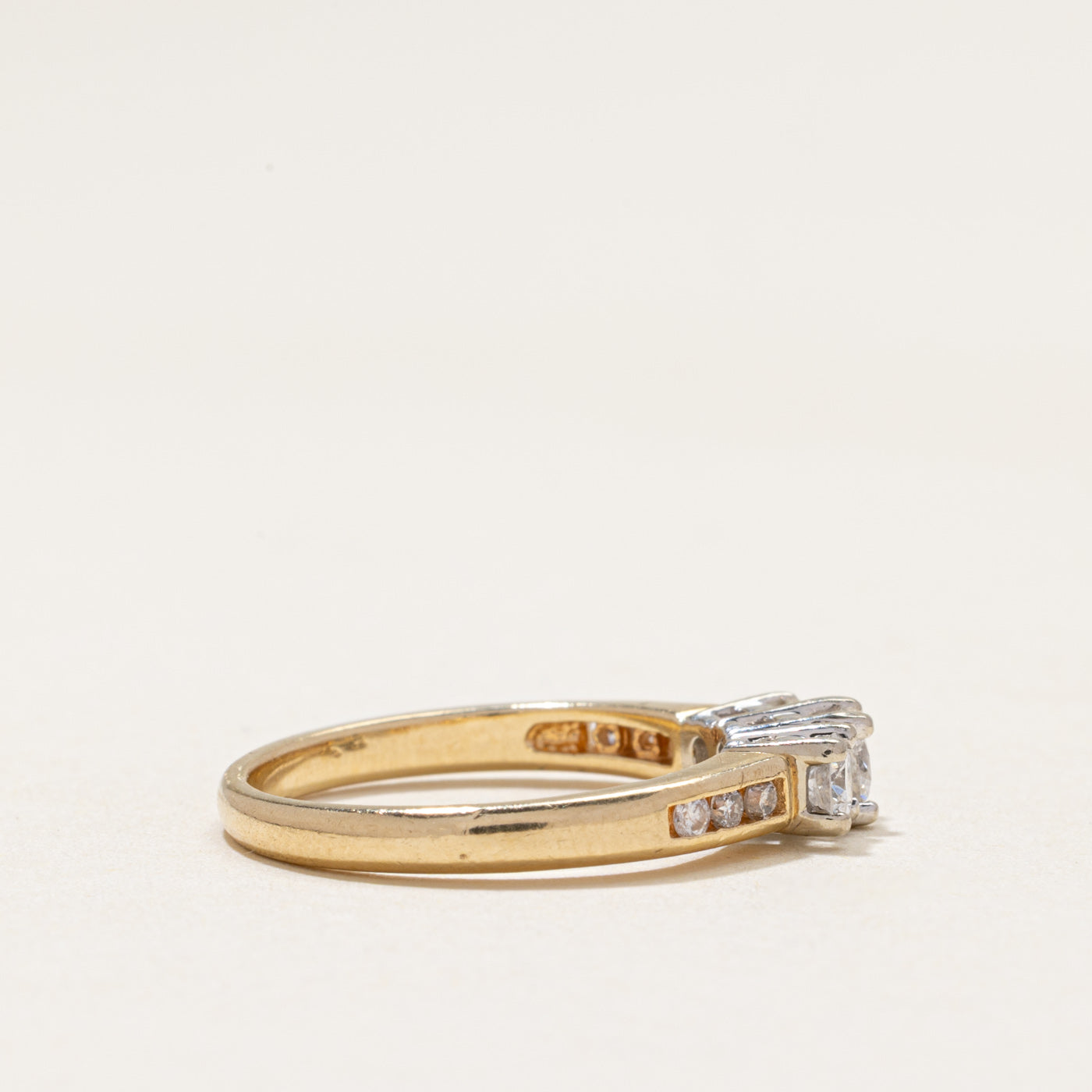 Three Stone Diamond Ring | 0.52ctw | SZ 5