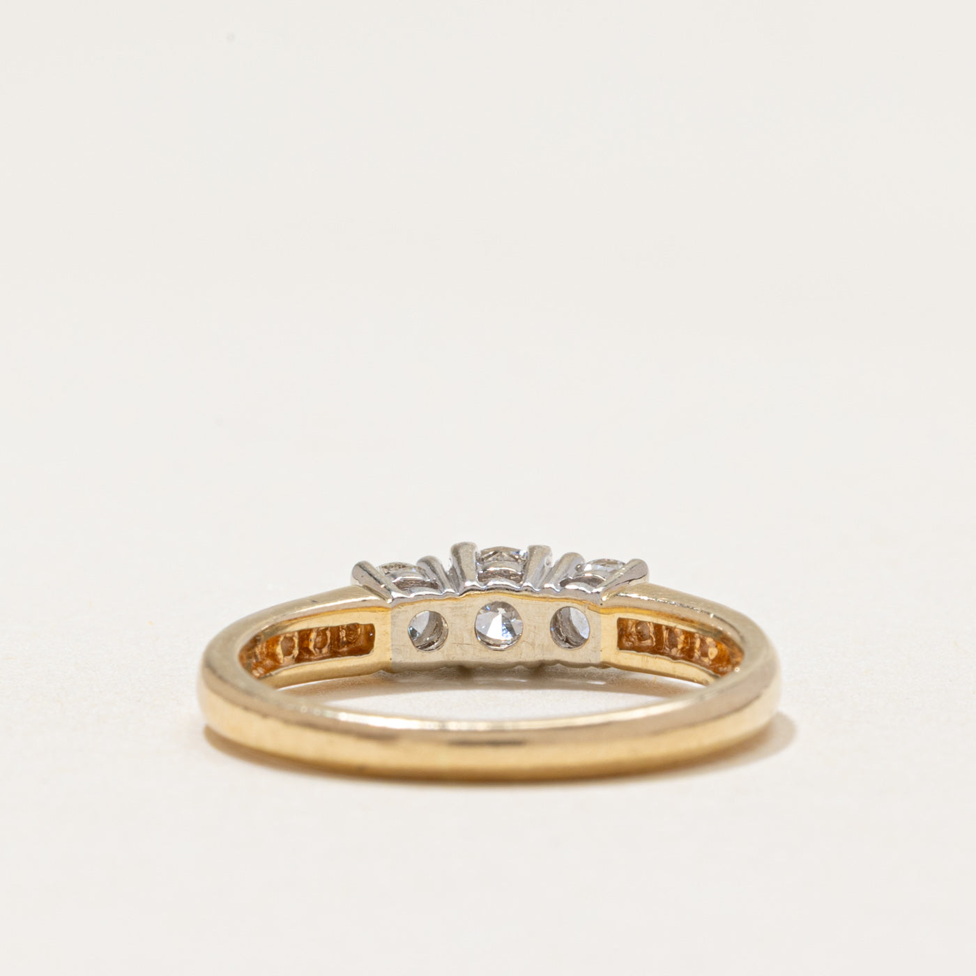 Three Stone Diamond Ring | 0.52ctw | SZ 5