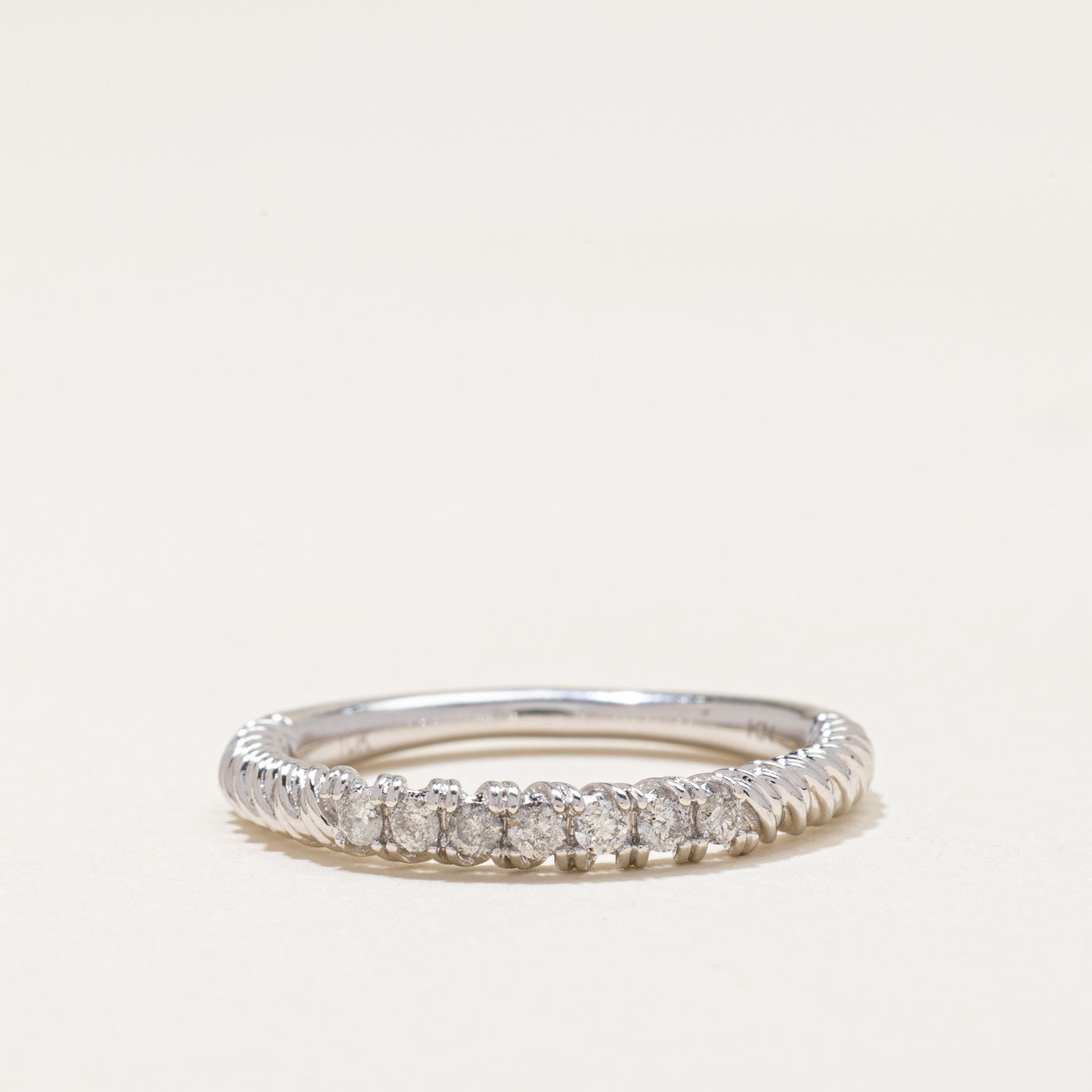 Semi Eternity Diamond Band | 0.19ctw | SZ 7