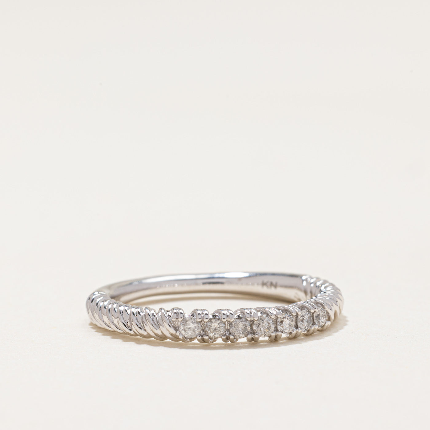 Semi Eternity Diamond Band | 0.19ctw | SZ 7