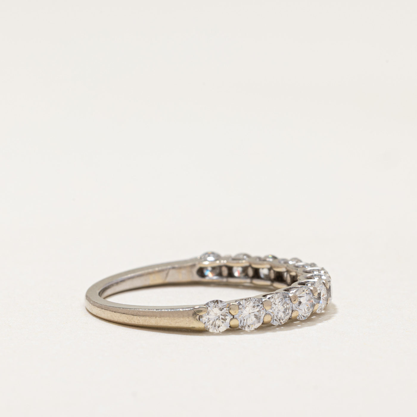 Semi Eternity Diamond Band | 0.96ctw | SZ 6.75