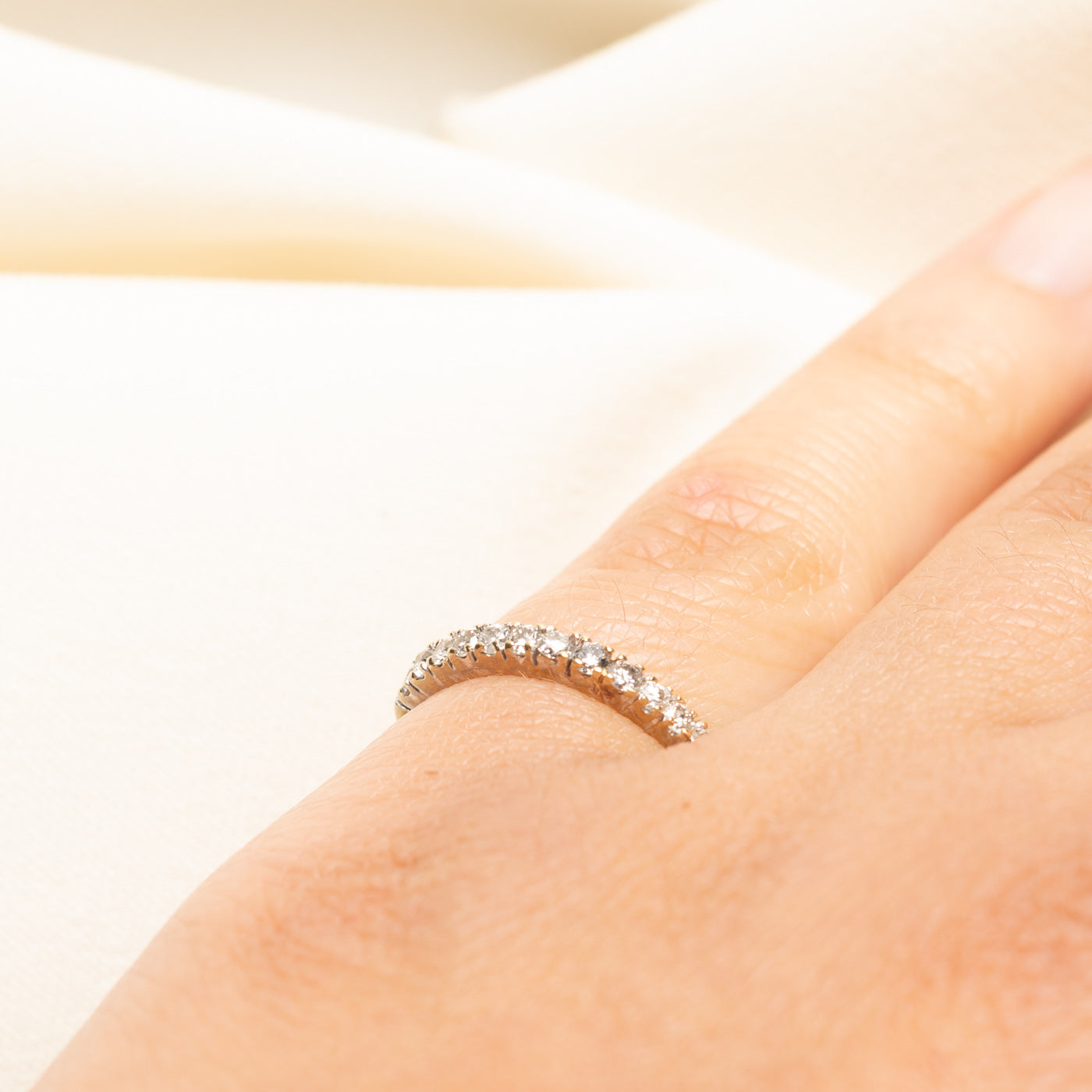 Semi Eternity Diamond Band | 0.36ctw | SZ 4.75