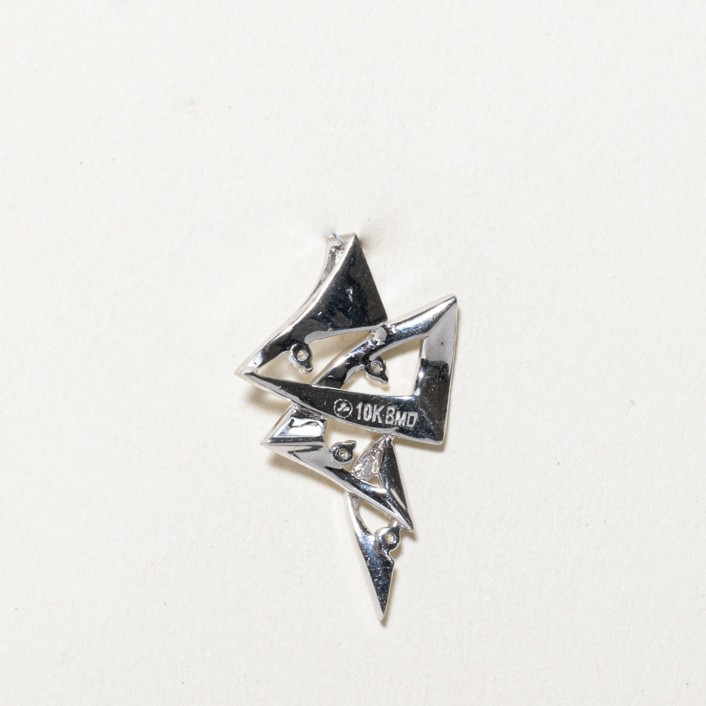 Diamond Abstract Pendant | 0.04ctw