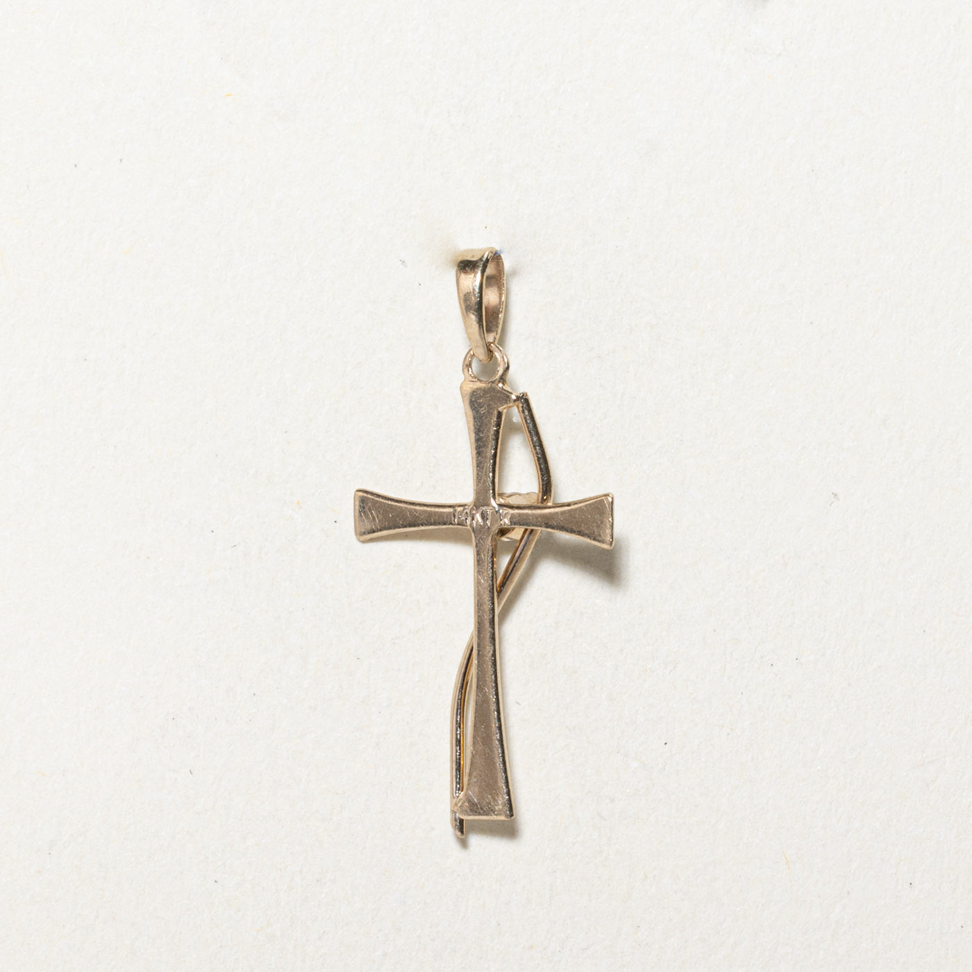 Diamond Cross Pendant | 0.01ct