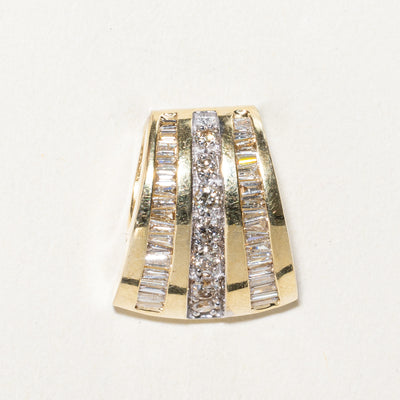 Diamond Multi Column Pendant | 0.75ctw