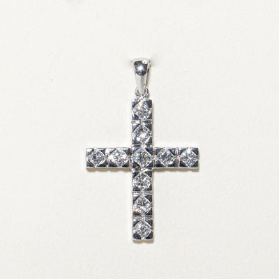 Diamond Cross Pendant | 0.75ctw