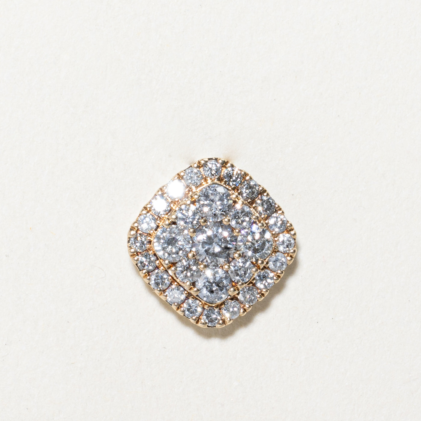 Diamond Cluster Pendant | 1.00ctw