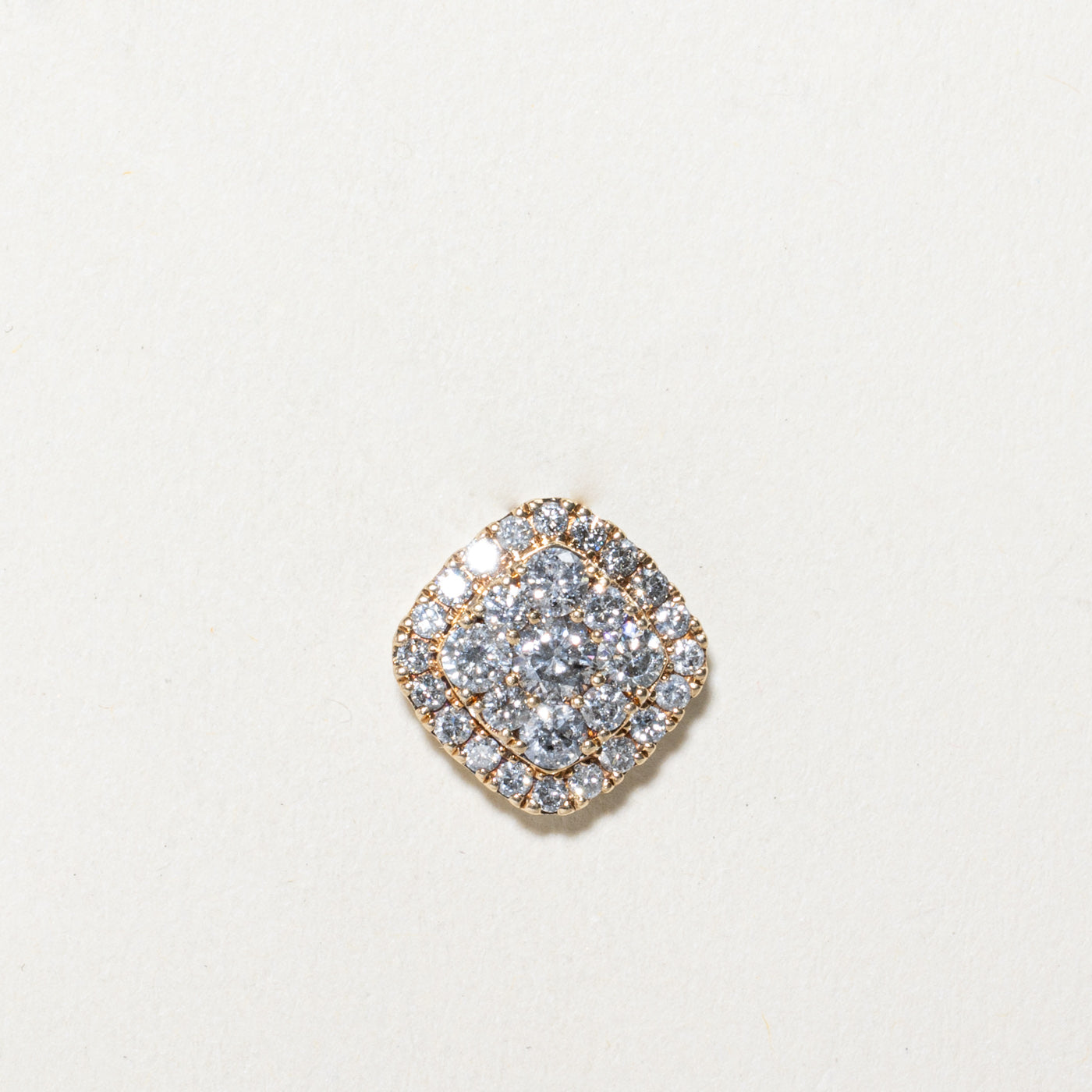 Diamond Cluster Pendant | 1.00ctw