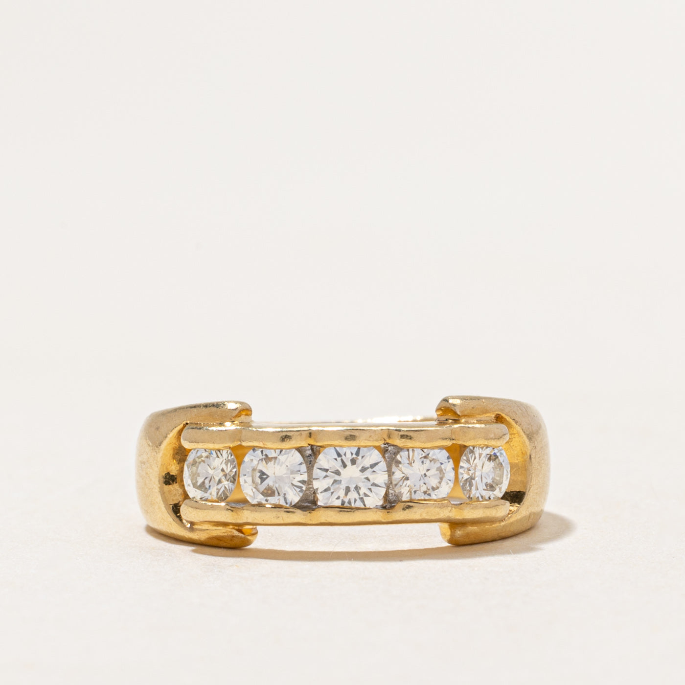 18k Five Stone Diamond Ring | 0.57ctw | SZ 5