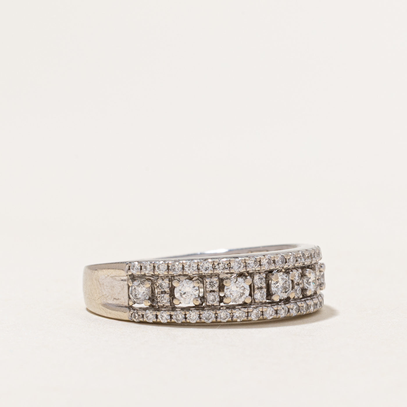 Semi Eternity Diamond Band | 0.60ctw | SZ 8