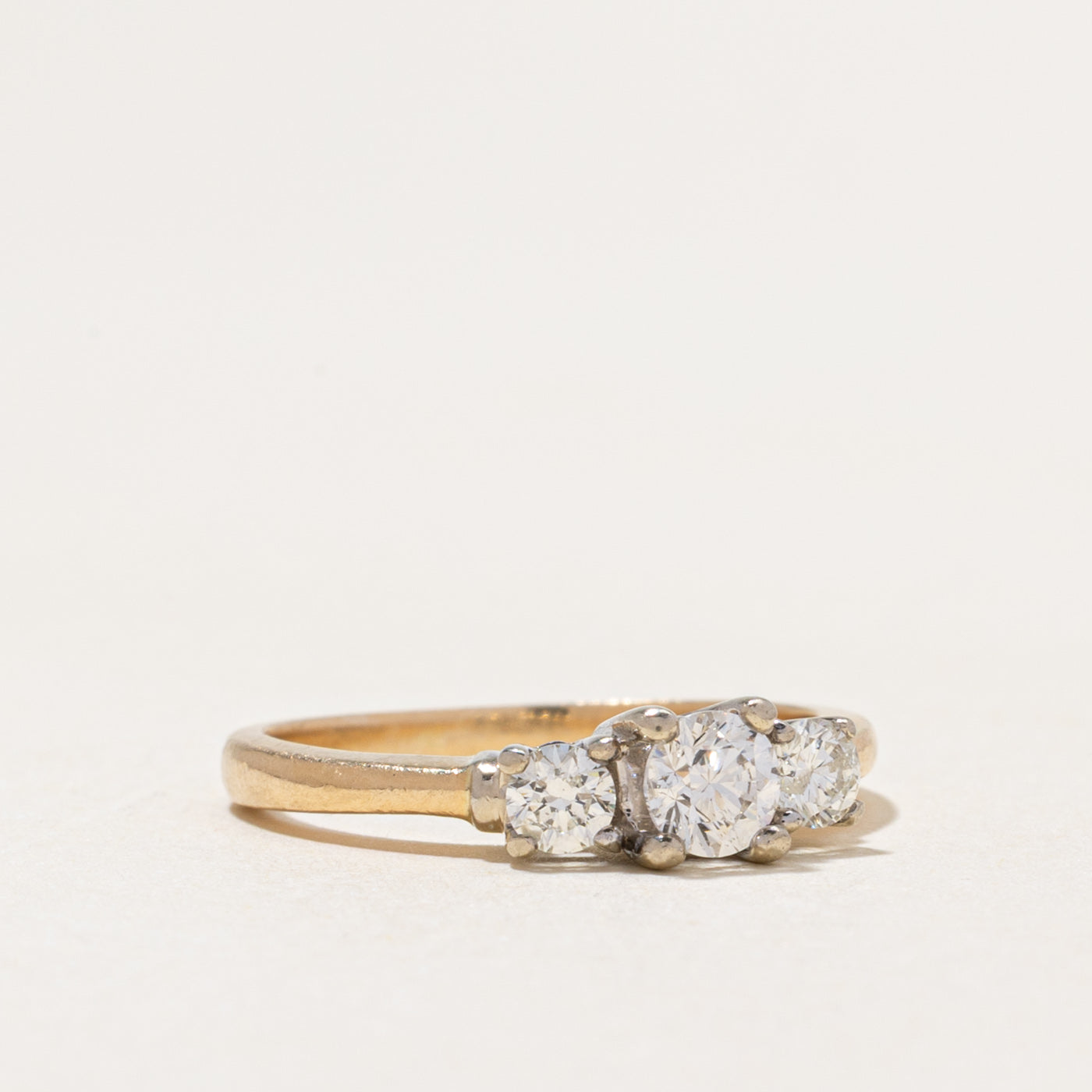 Three Stone Diamond Ring | 0.49ctw | SZ 5.25