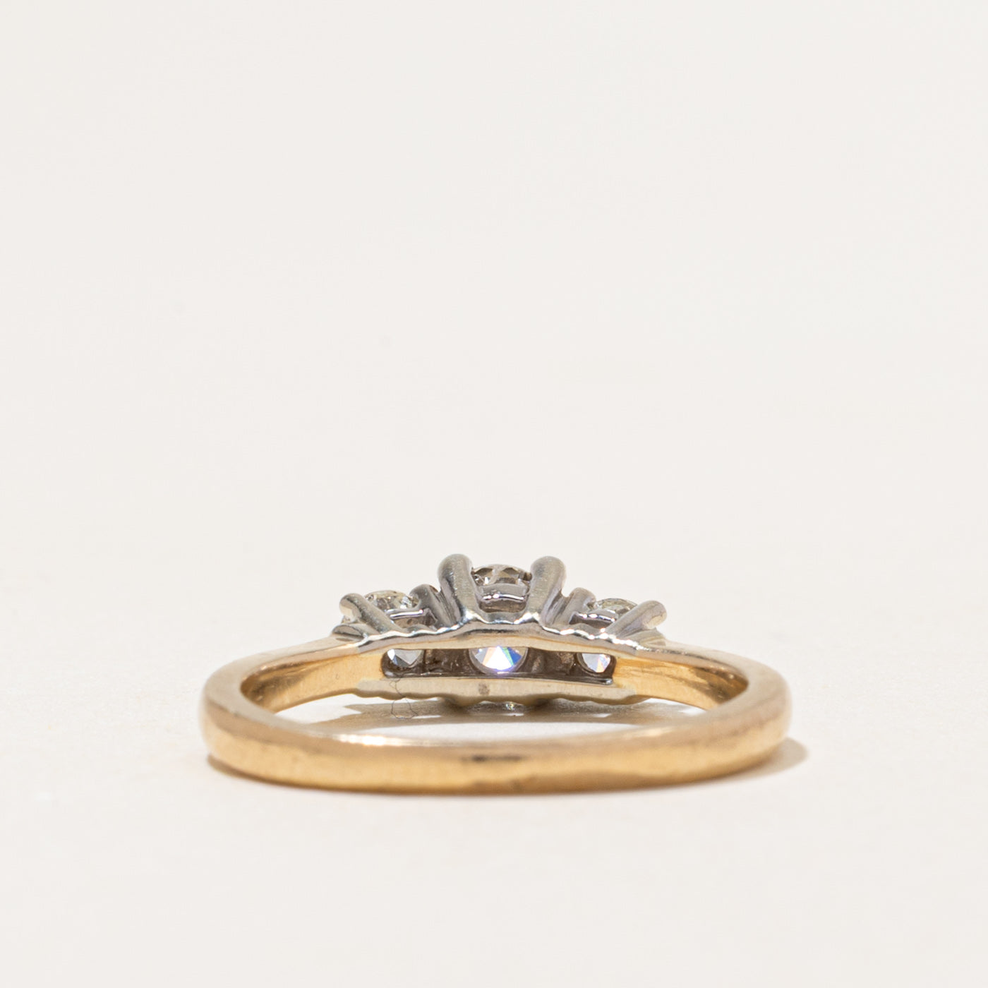 Three Stone Diamond Ring | 0.49ctw | SZ 5.25