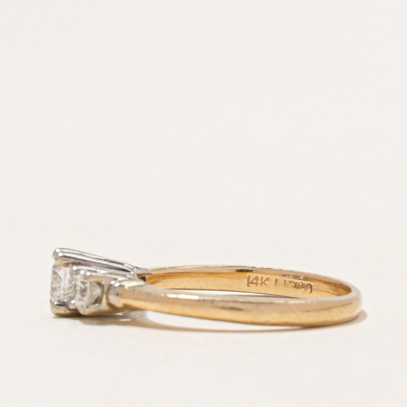 Three Stone Diamond Ring | 0.49ctw | SZ 5.25