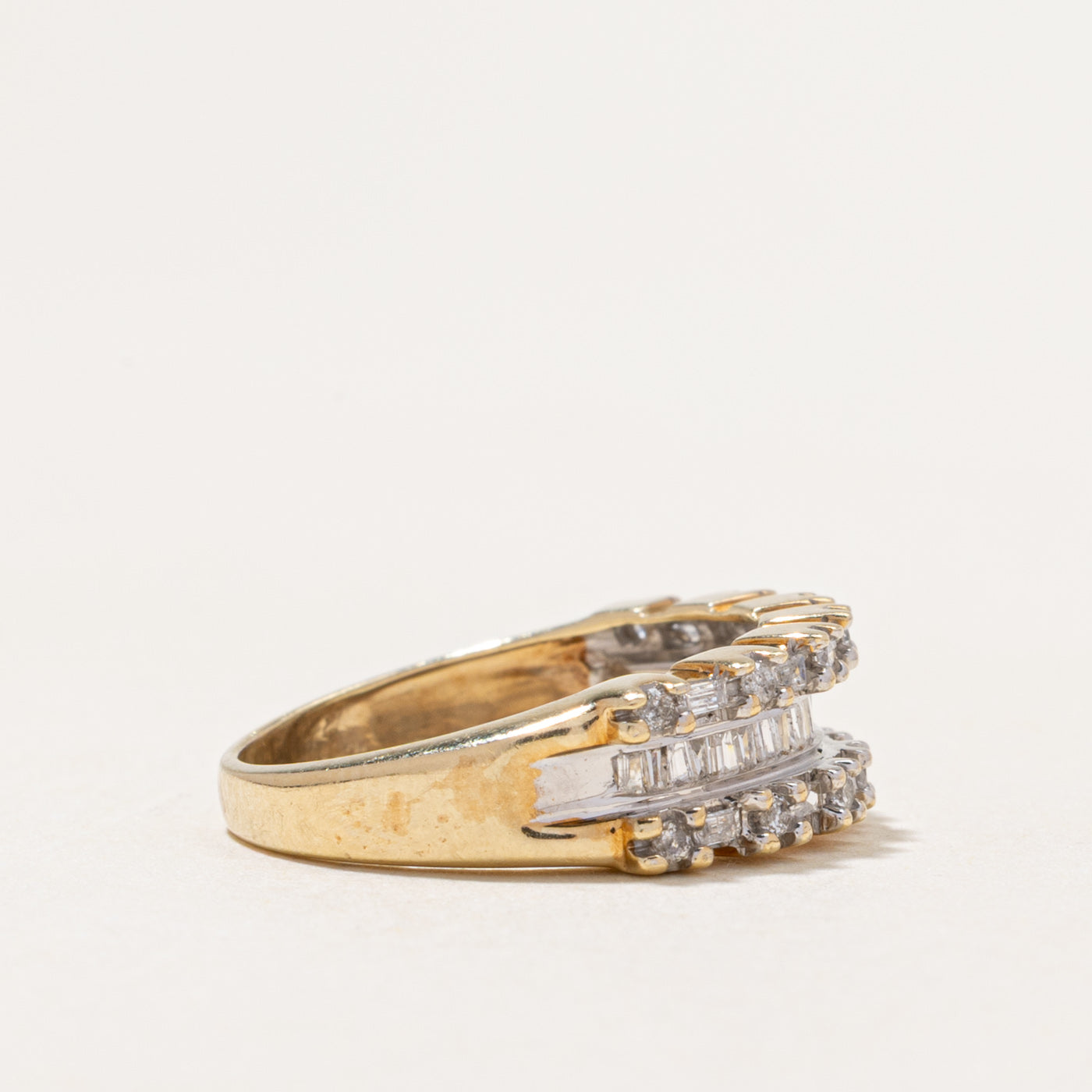 Semi Eternity Multi Row Diamond Band | 0.42ctw | SZ 6