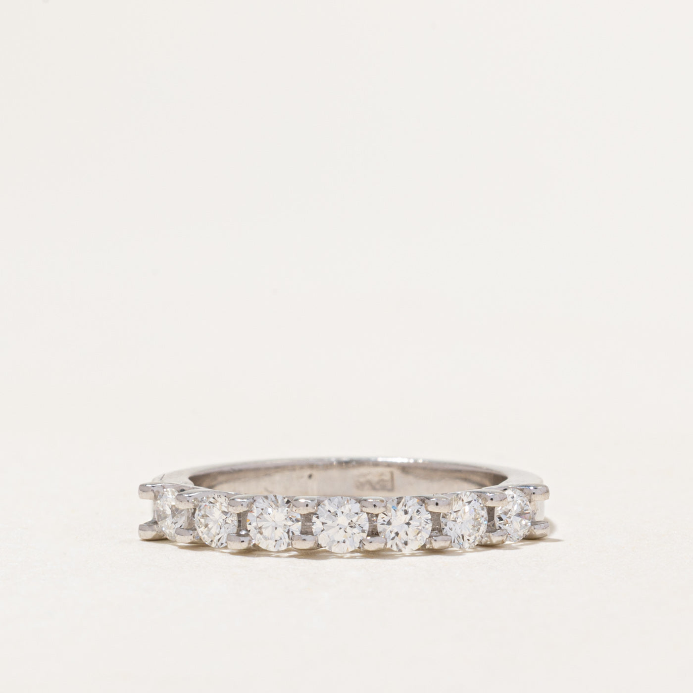 18k Semi Eternity Diamond Band | 0.63ctw | SZ 7.25