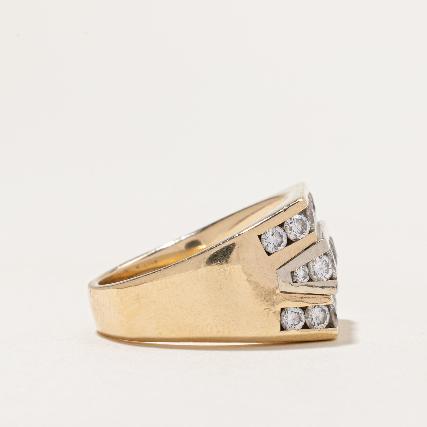 Multi Row Diamond Cocktail Ring | 2.38ctw | SZ 10