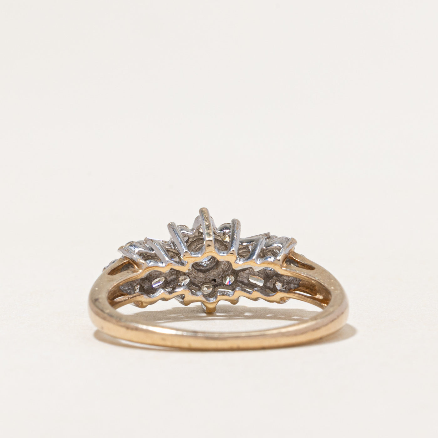Mixed Cut Diamond Cluster Ring | 0.42ctw | SZ 7
