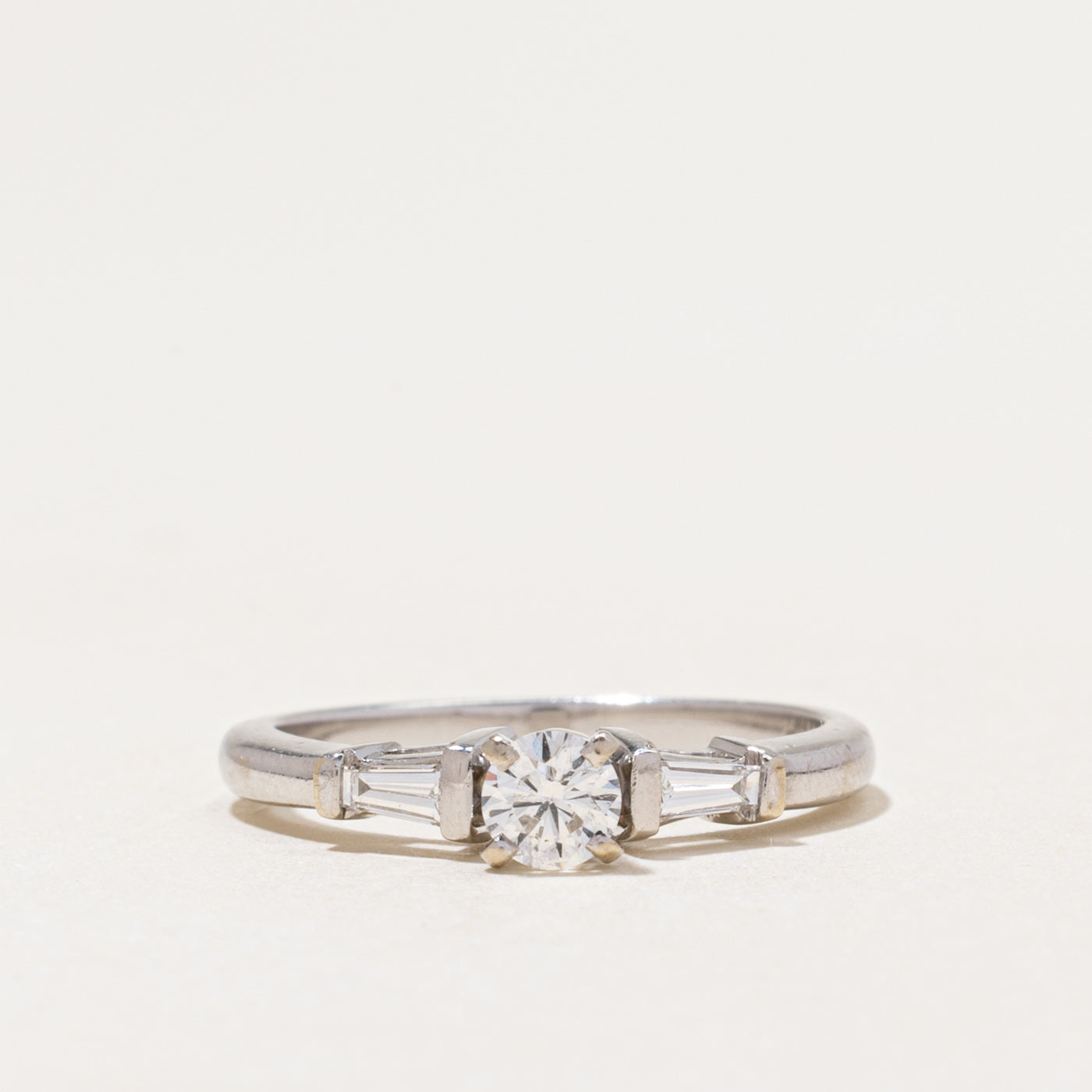 Diamond Accented Petite Ring | 0.38ctw | SZ 6
