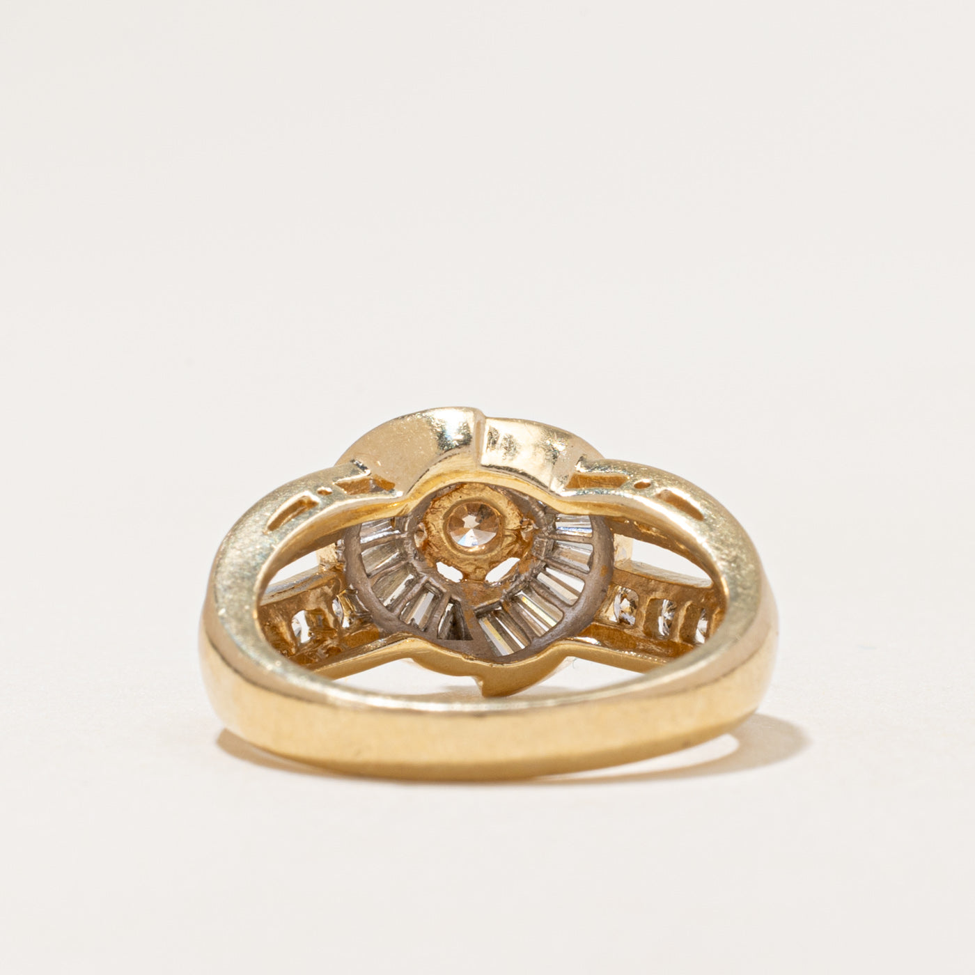 Brown Diamond Halo Ring | 1.27ctw | SZ 7