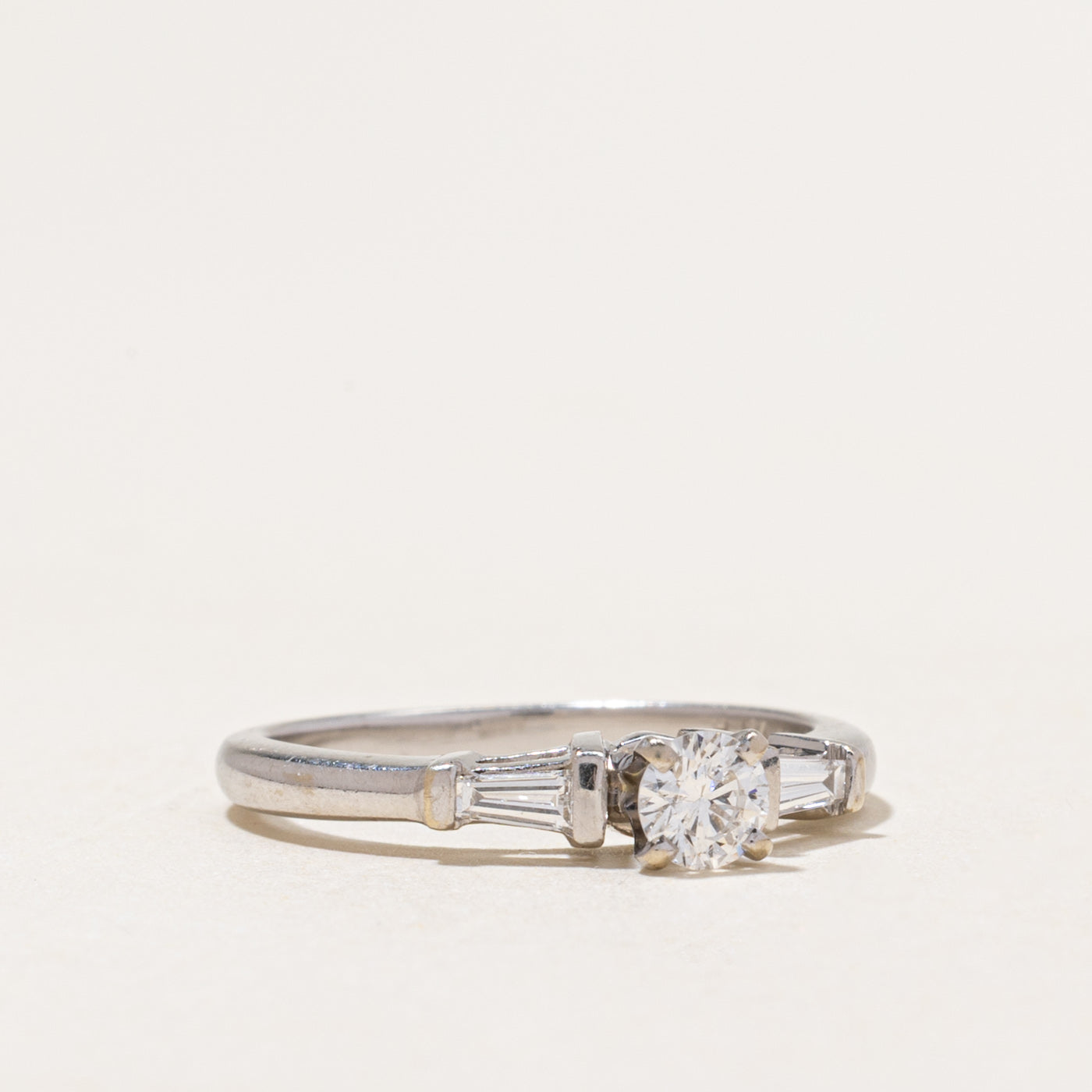 Diamond Accented Petite Ring | 0.38ctw | SZ 6