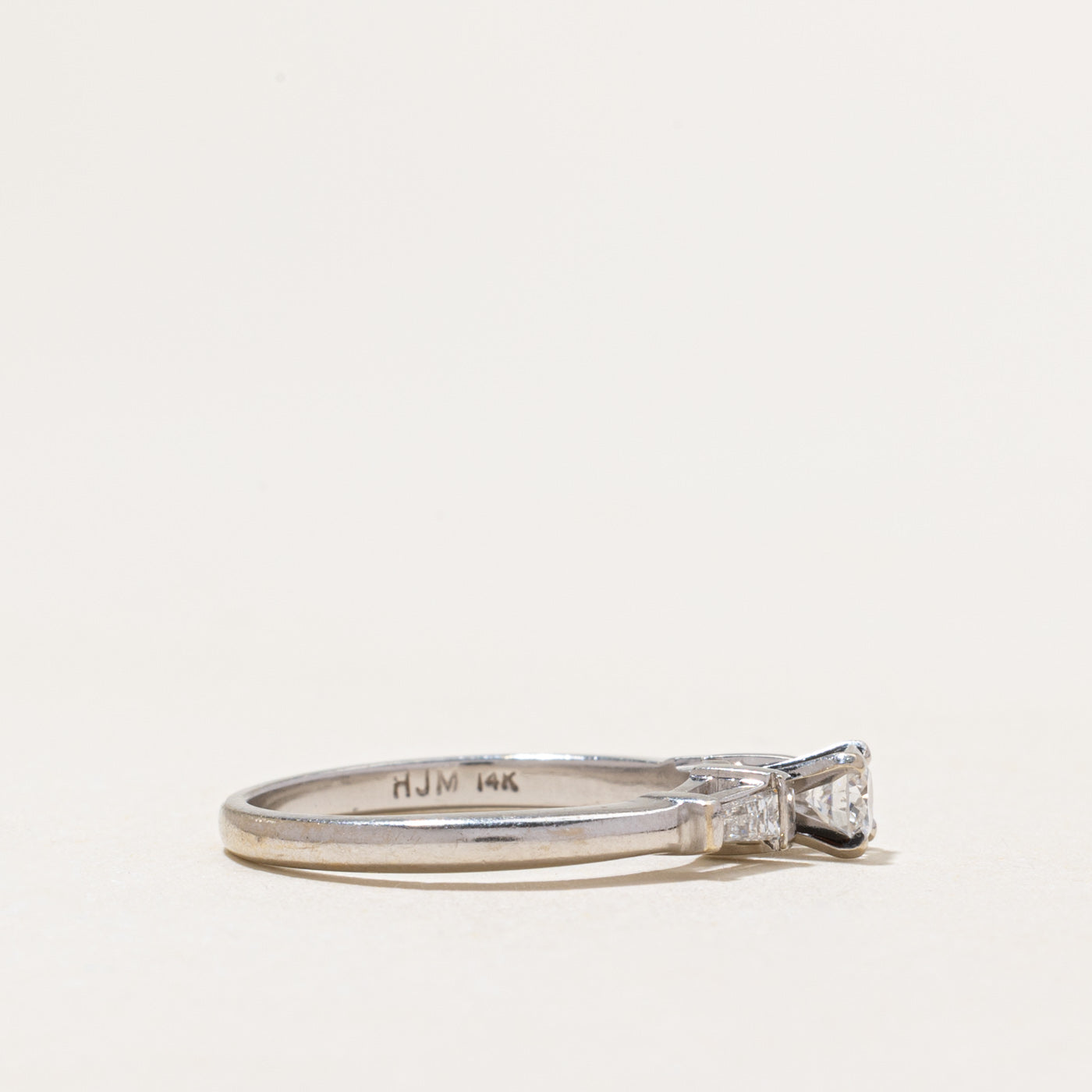 Diamond Accented Petite Ring | 0.38ctw | SZ 6