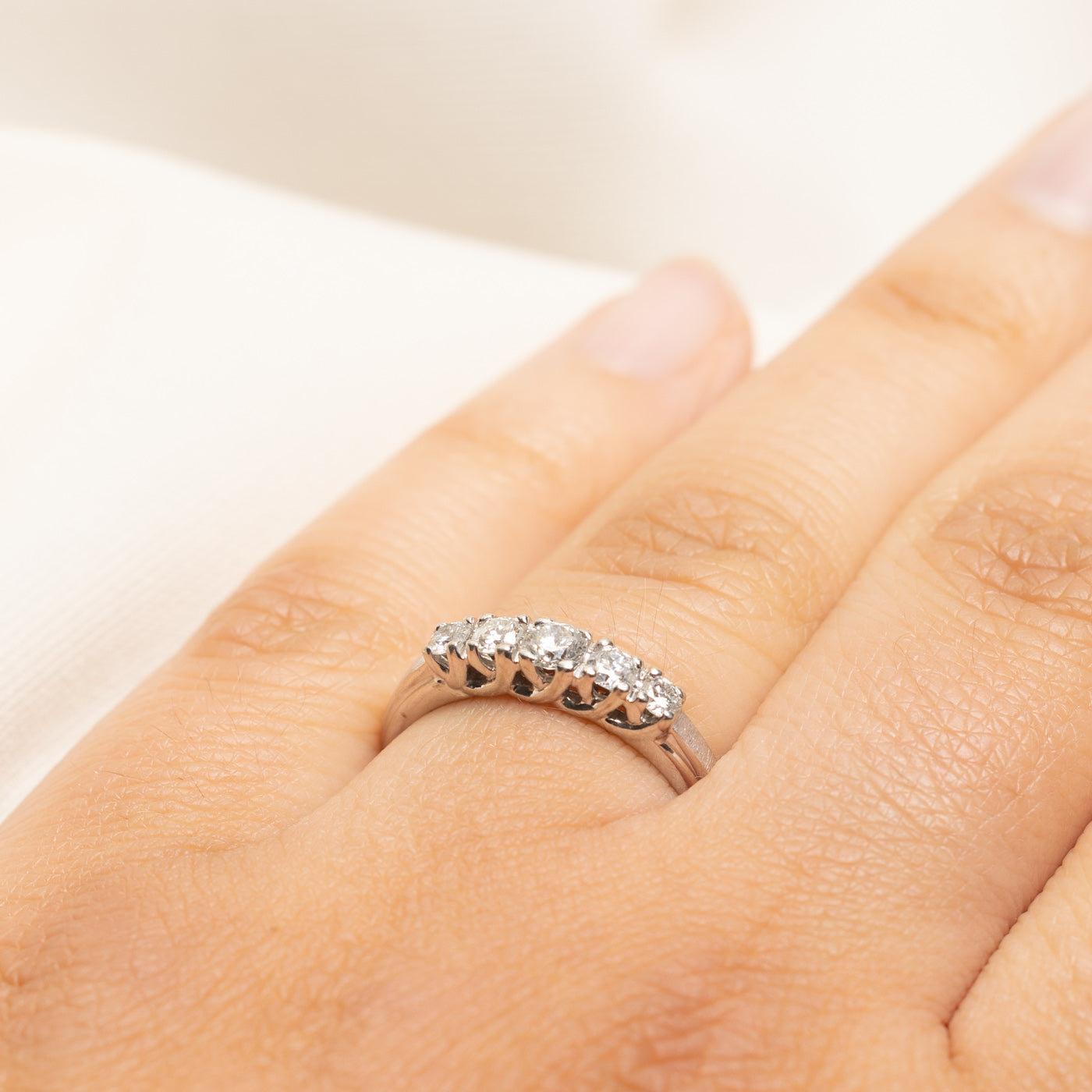 Five Stone Diamond Ring | 0.46ctw | SZ 7.5