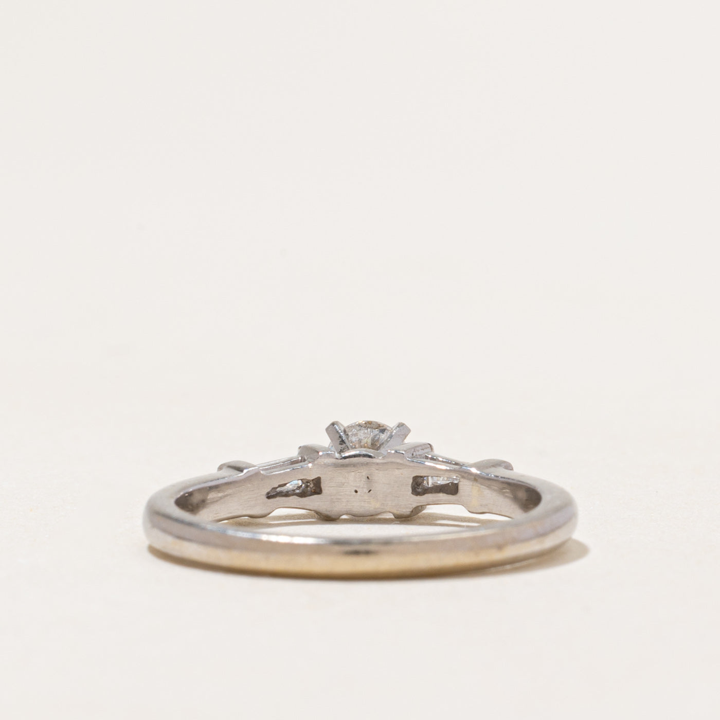 Diamond Accented Petite Ring | 0.38ctw | SZ 6