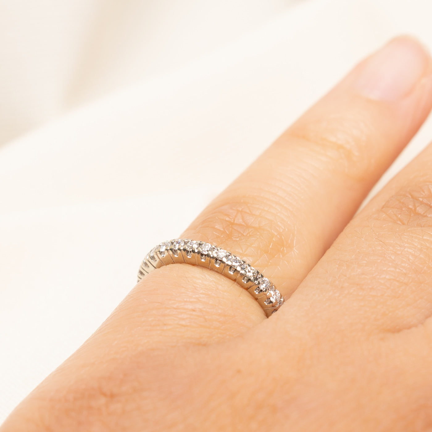 Eternity Diamond Band | 0.37ctw | 2.45mm | SZ 3.75